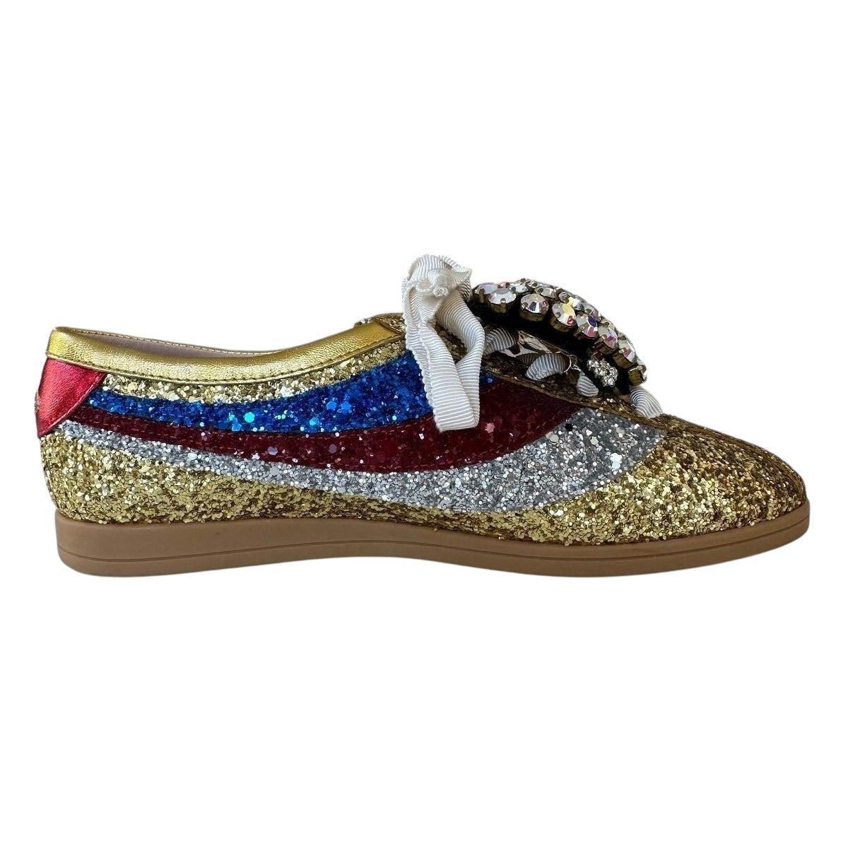 Sneaker Gucci Falacer con paillettes Stile: 494609