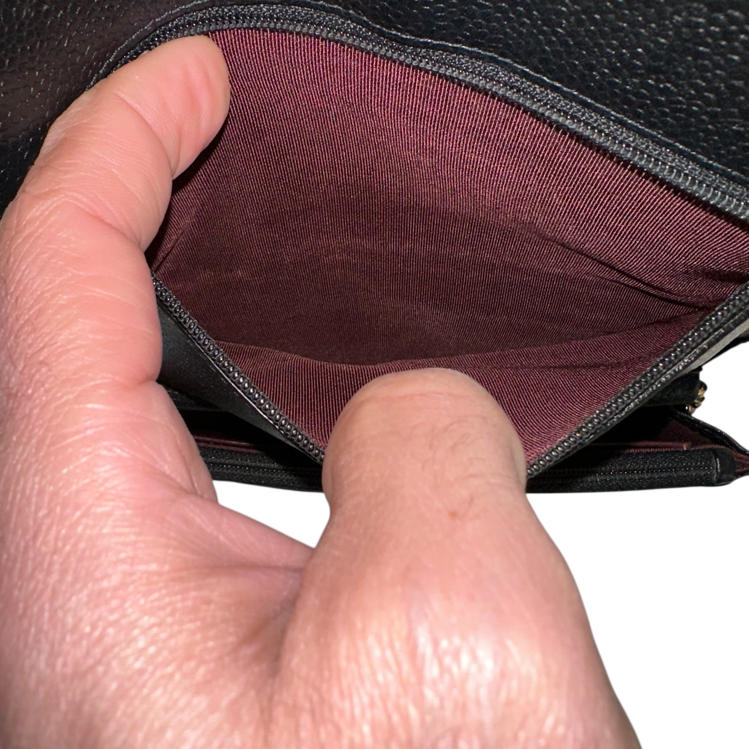 Chanel portafoglio con catena classico