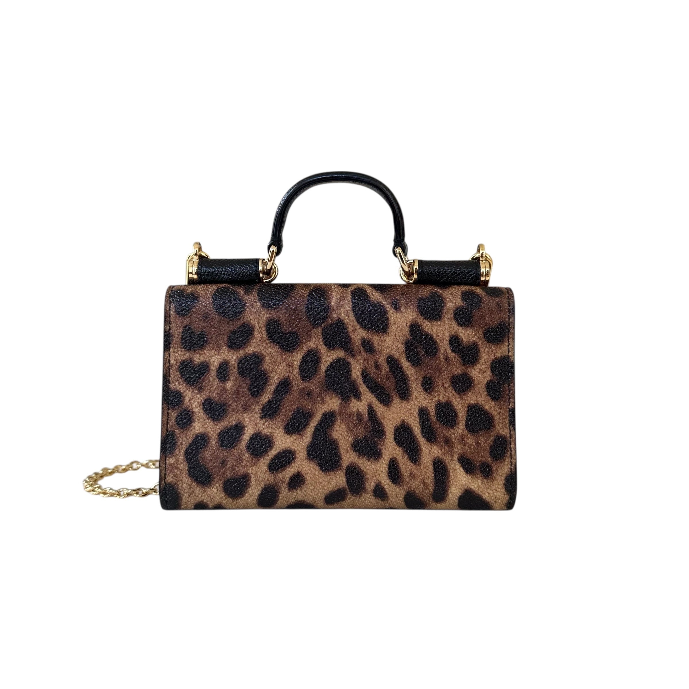 Dolce & Gabbana portafoglio con catena Sicily