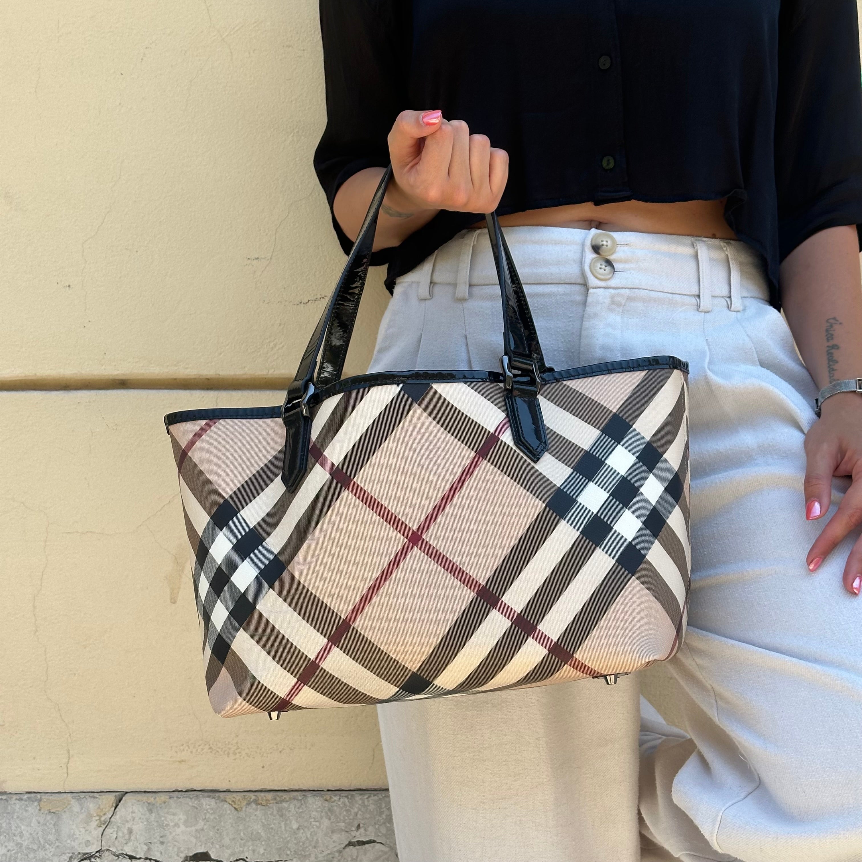 Burberry borsa shopping