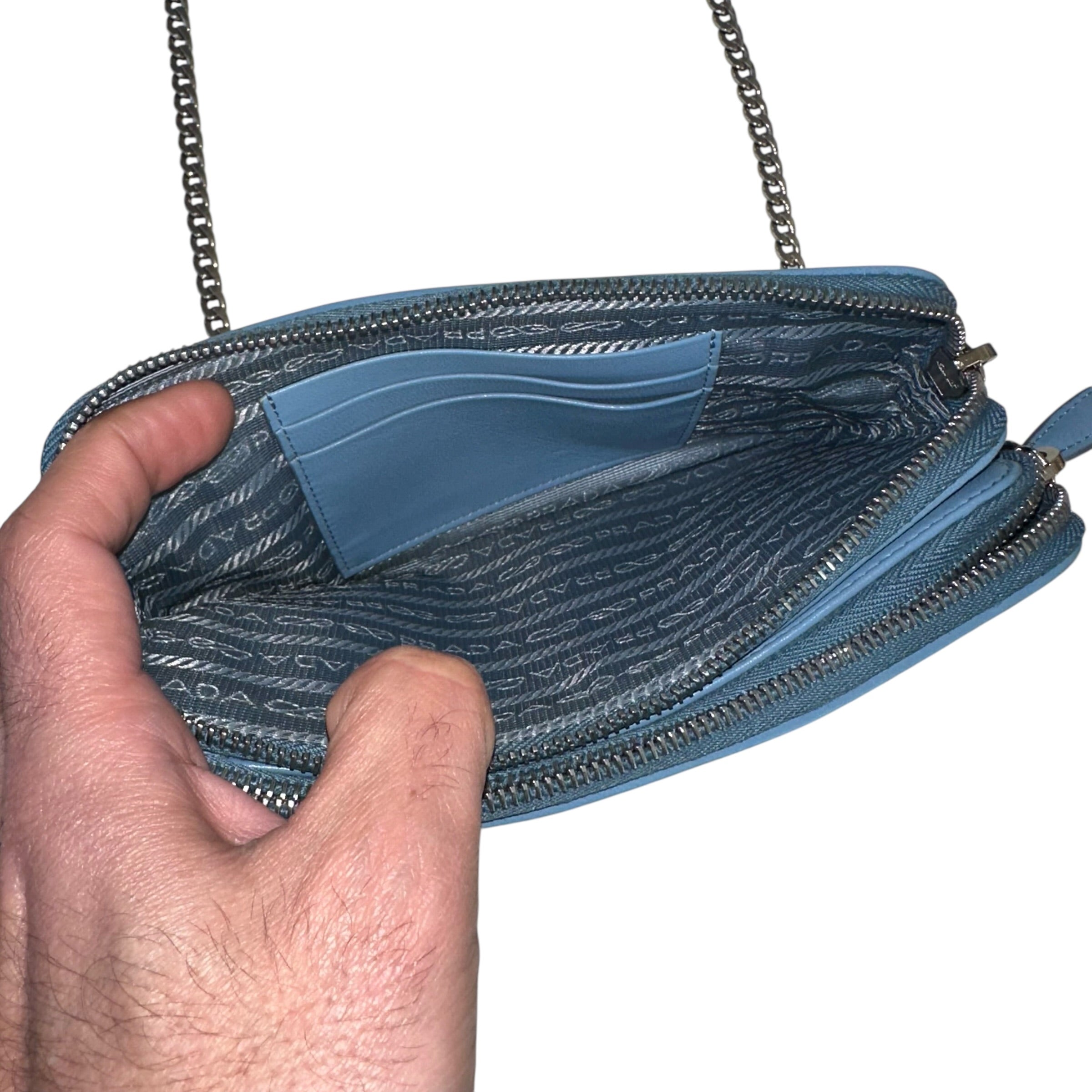 Prada mini bandoliera