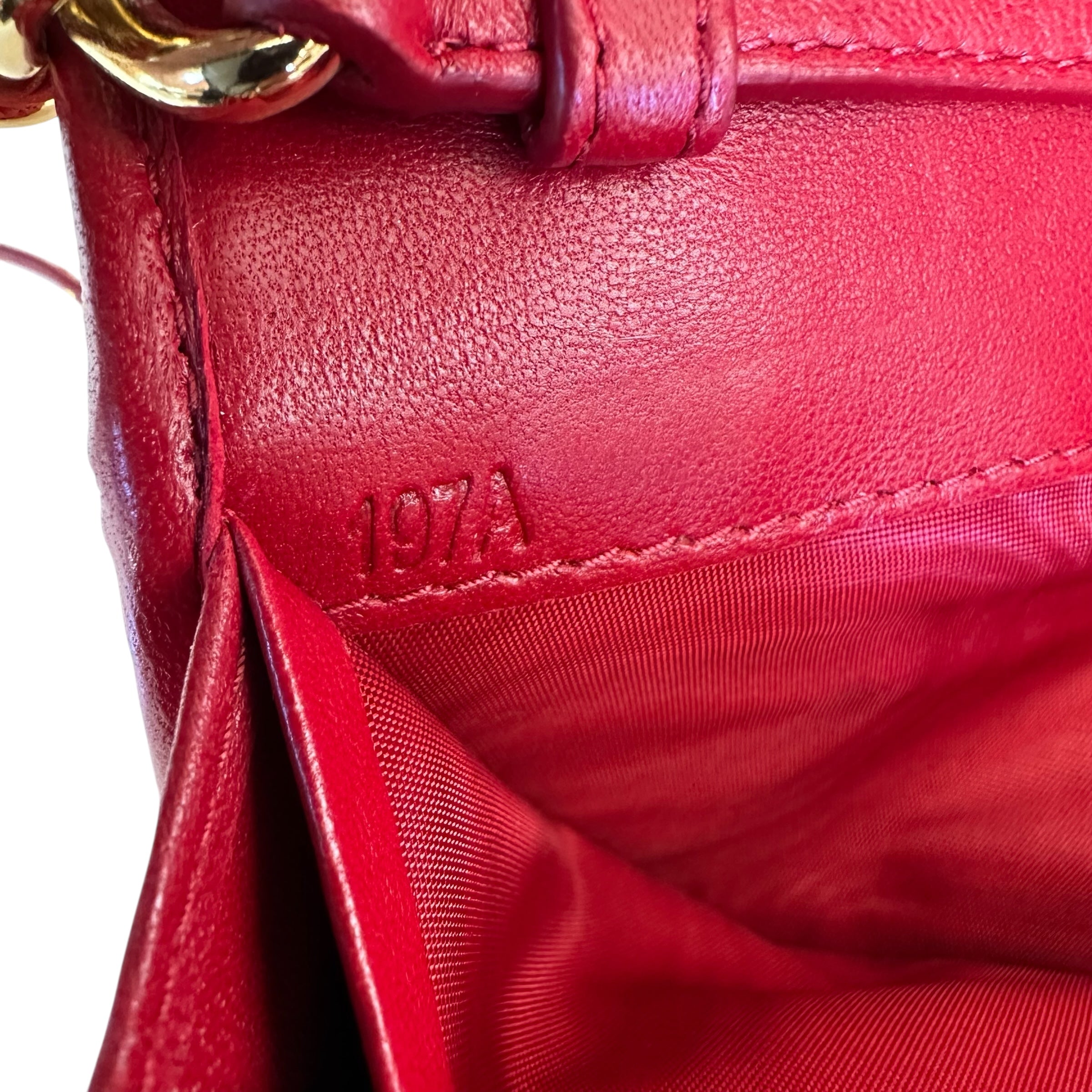 Miu Miu portafoglio con catena