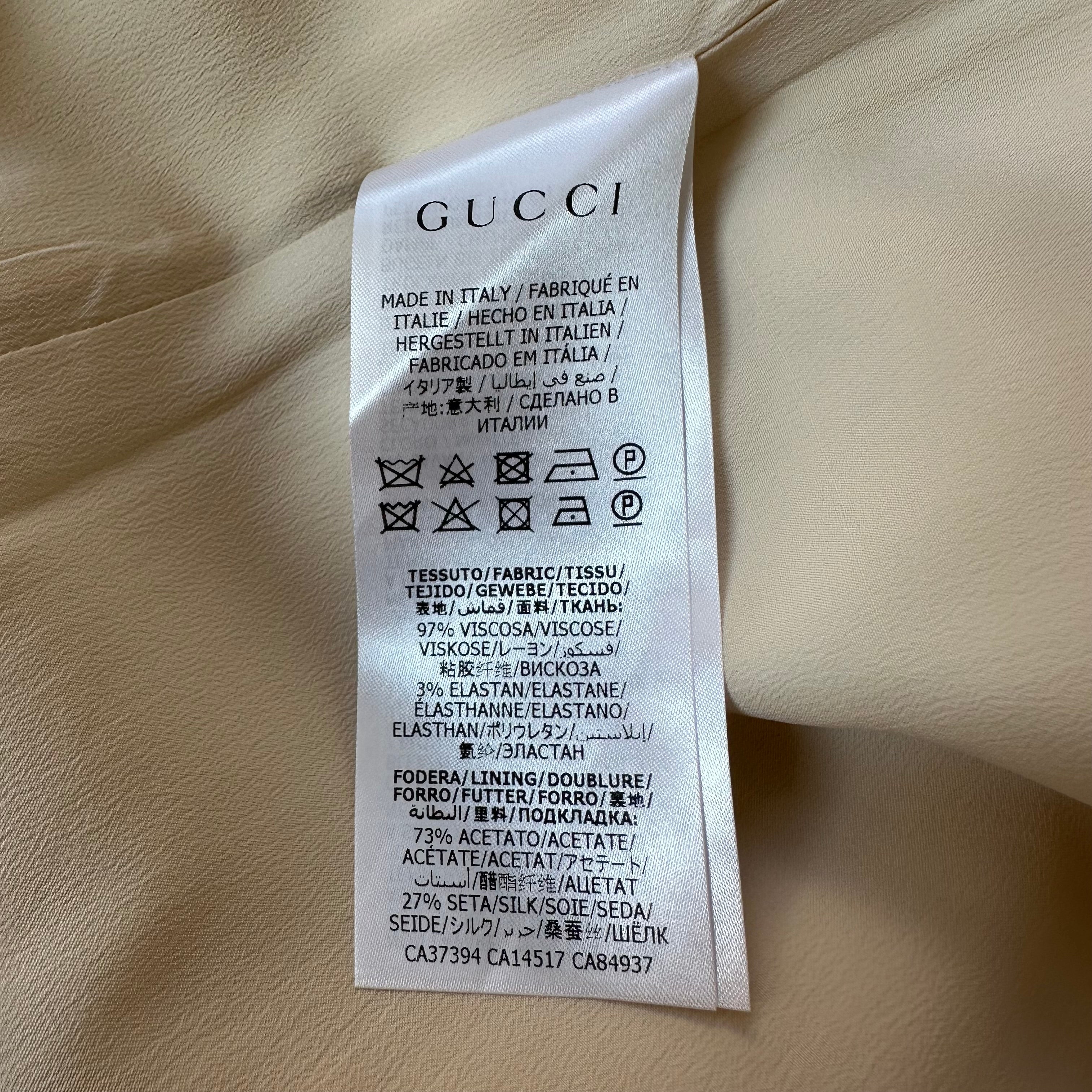 Gucci abito in viscosa