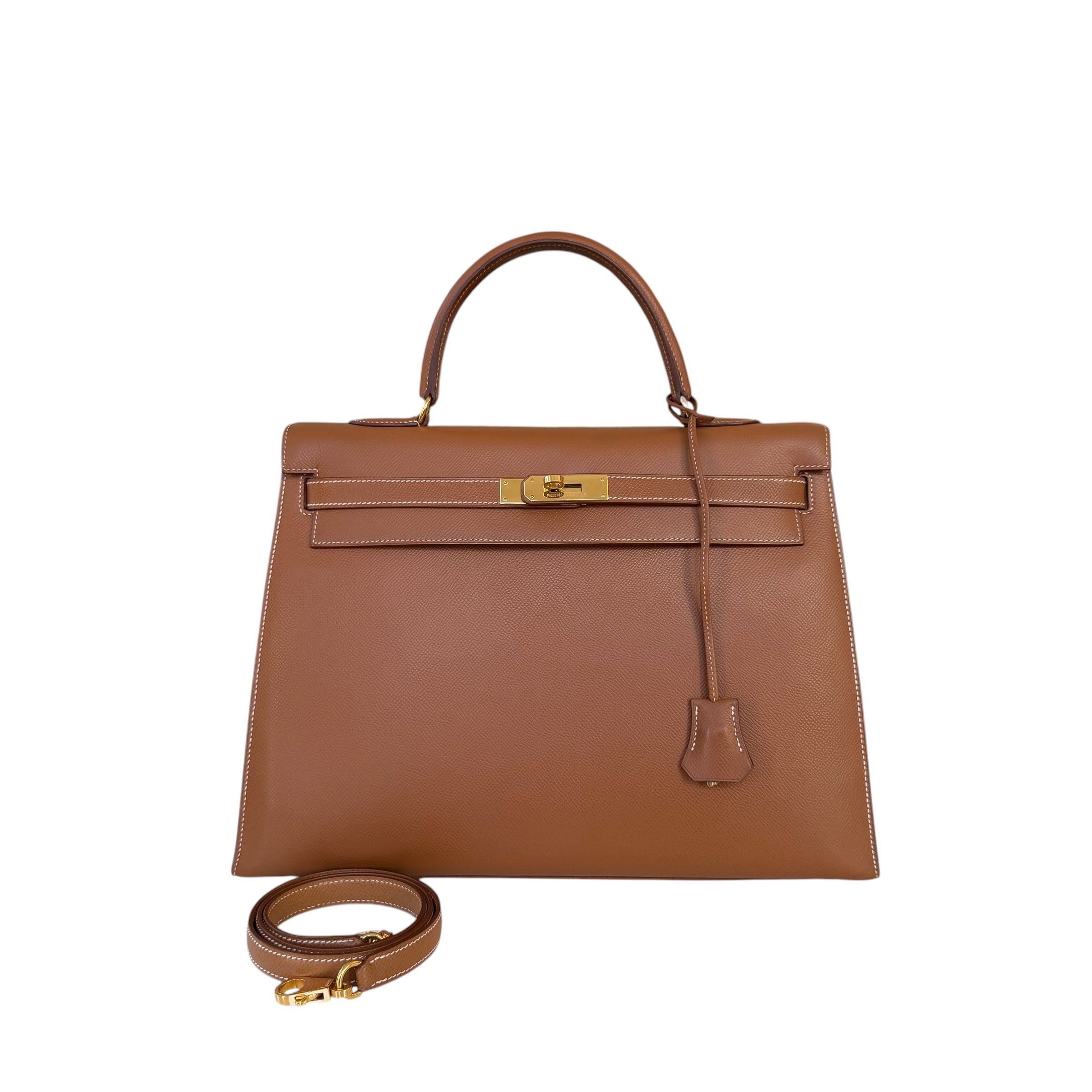 Hermès borsa Kelly 35 Sellier