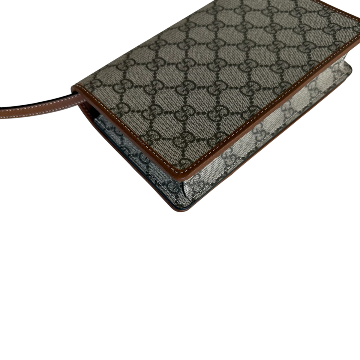 Gucci portafoglio GG Emblem con tracolla