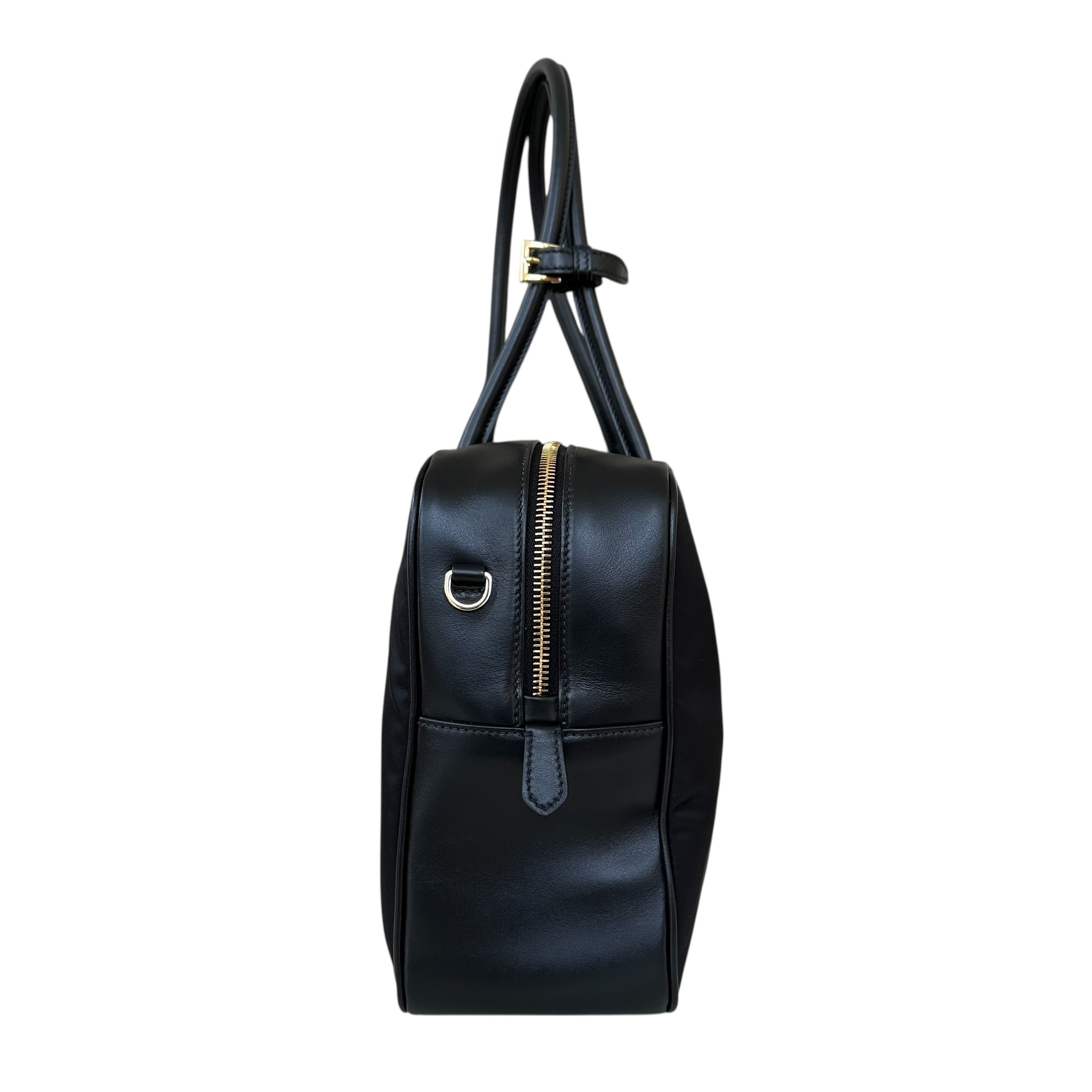 Prada borsa Bauletto large in Re-Nylon