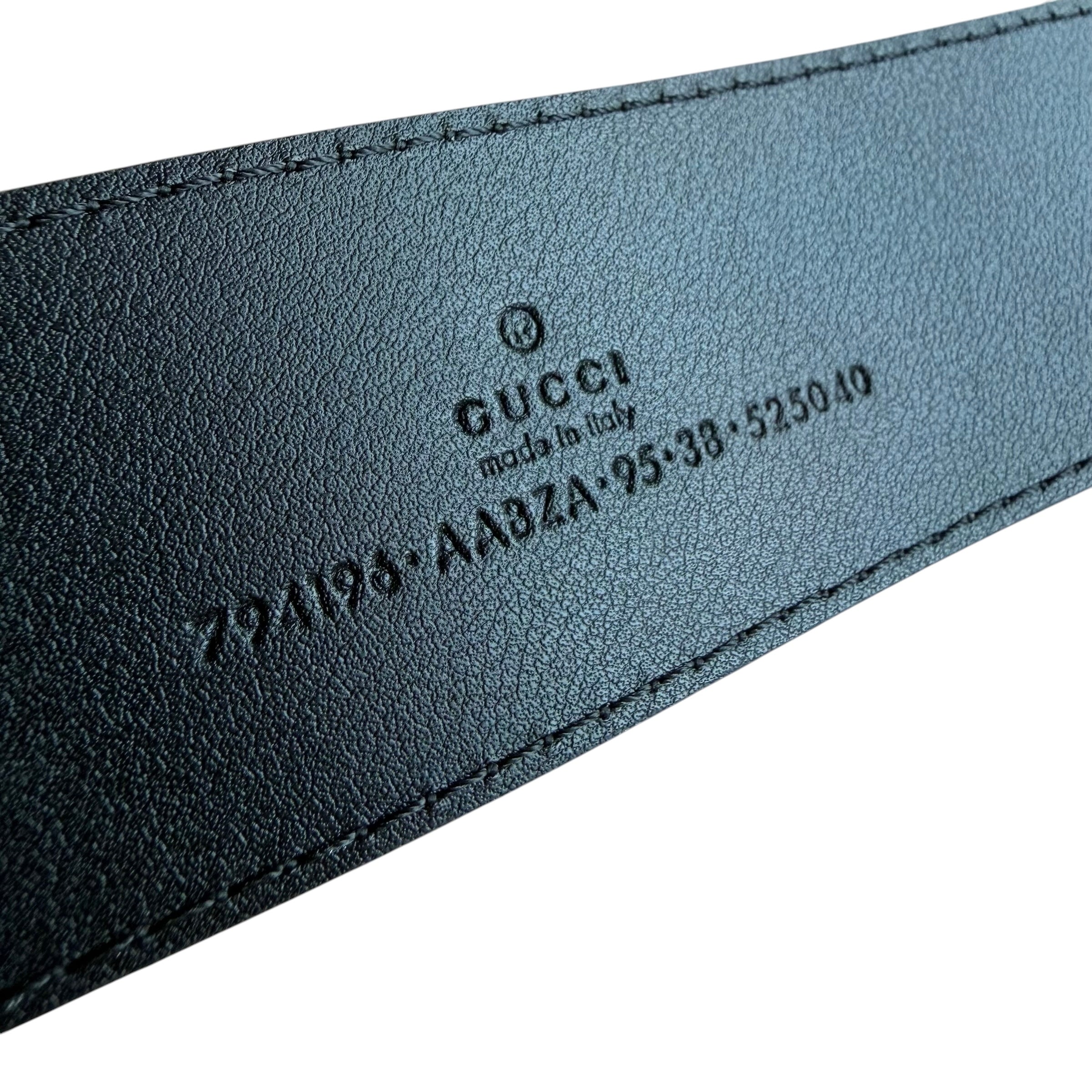 Gucci cintura GG Marmont in pelle Jumbo