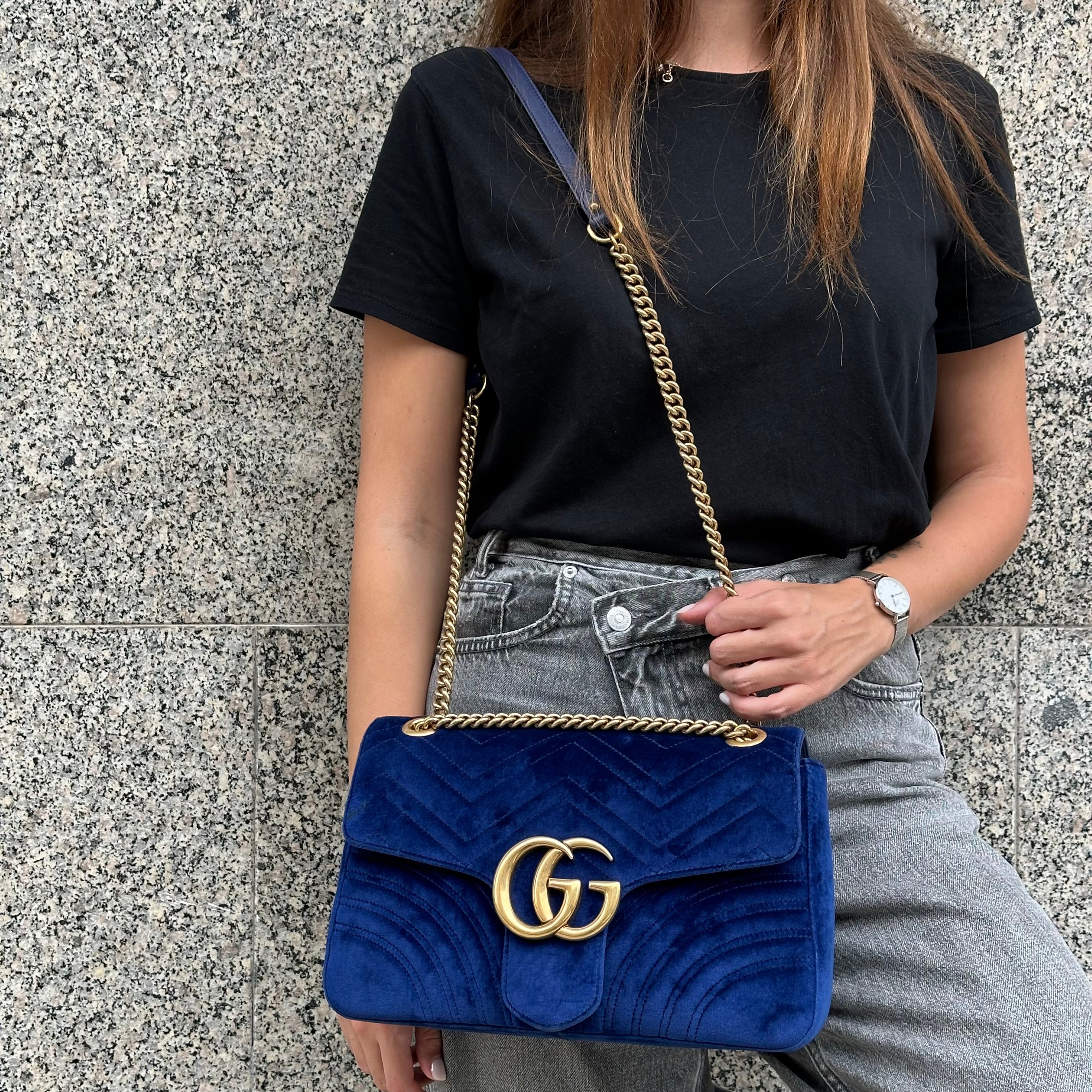 Gucci borsa a spalla GG Marmont