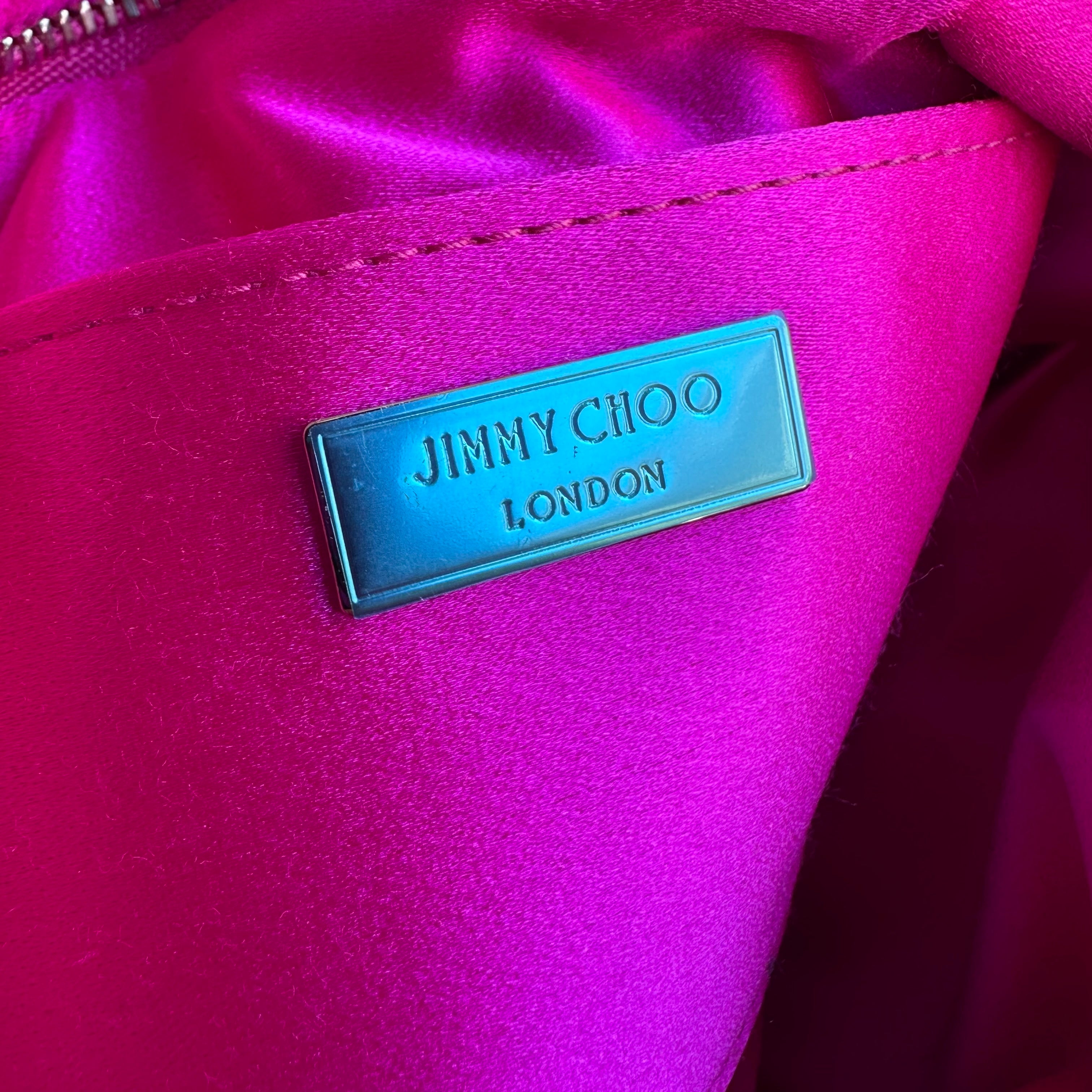 Jimmy Choo pochette in raso