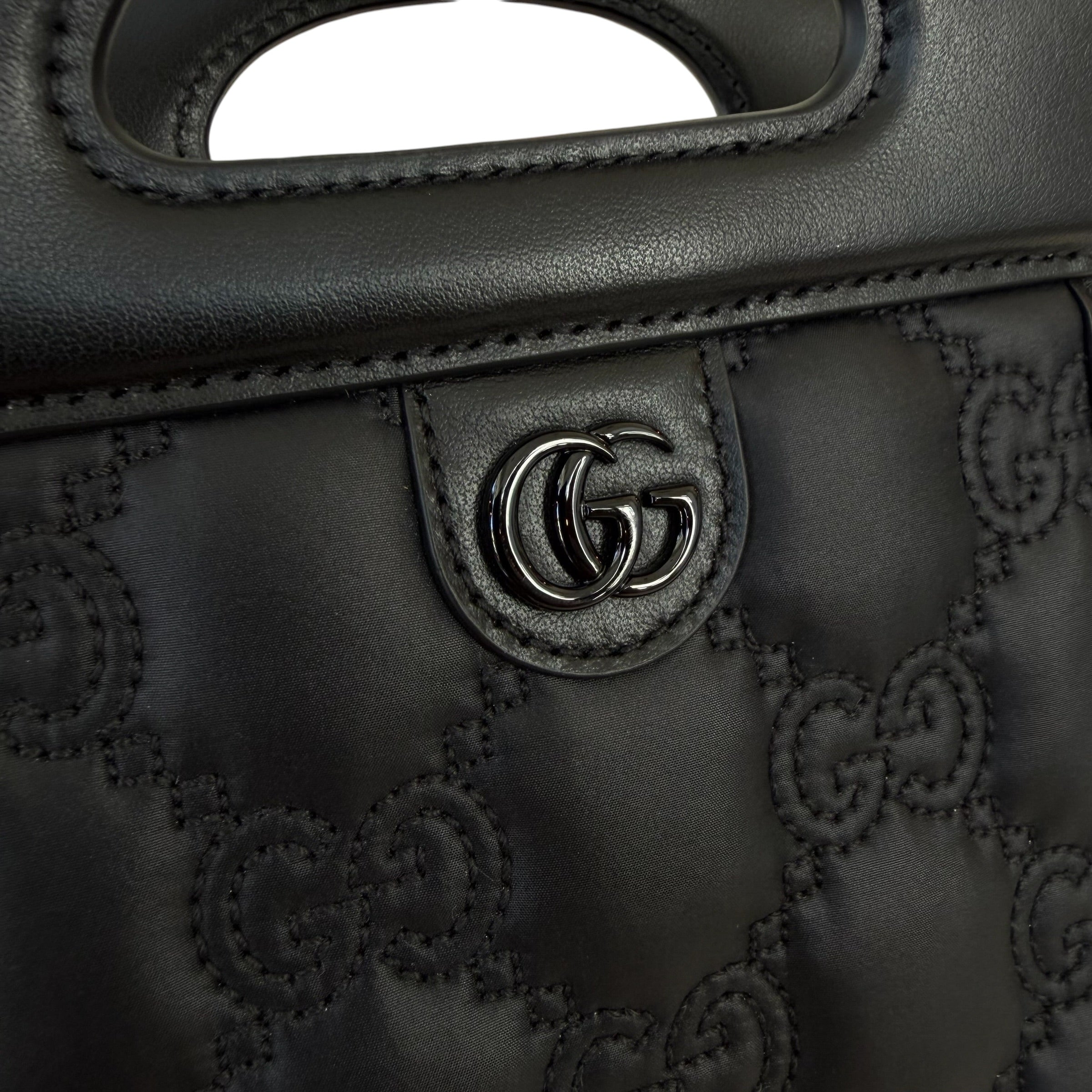 Gucci mini borsa in nylon matelassé