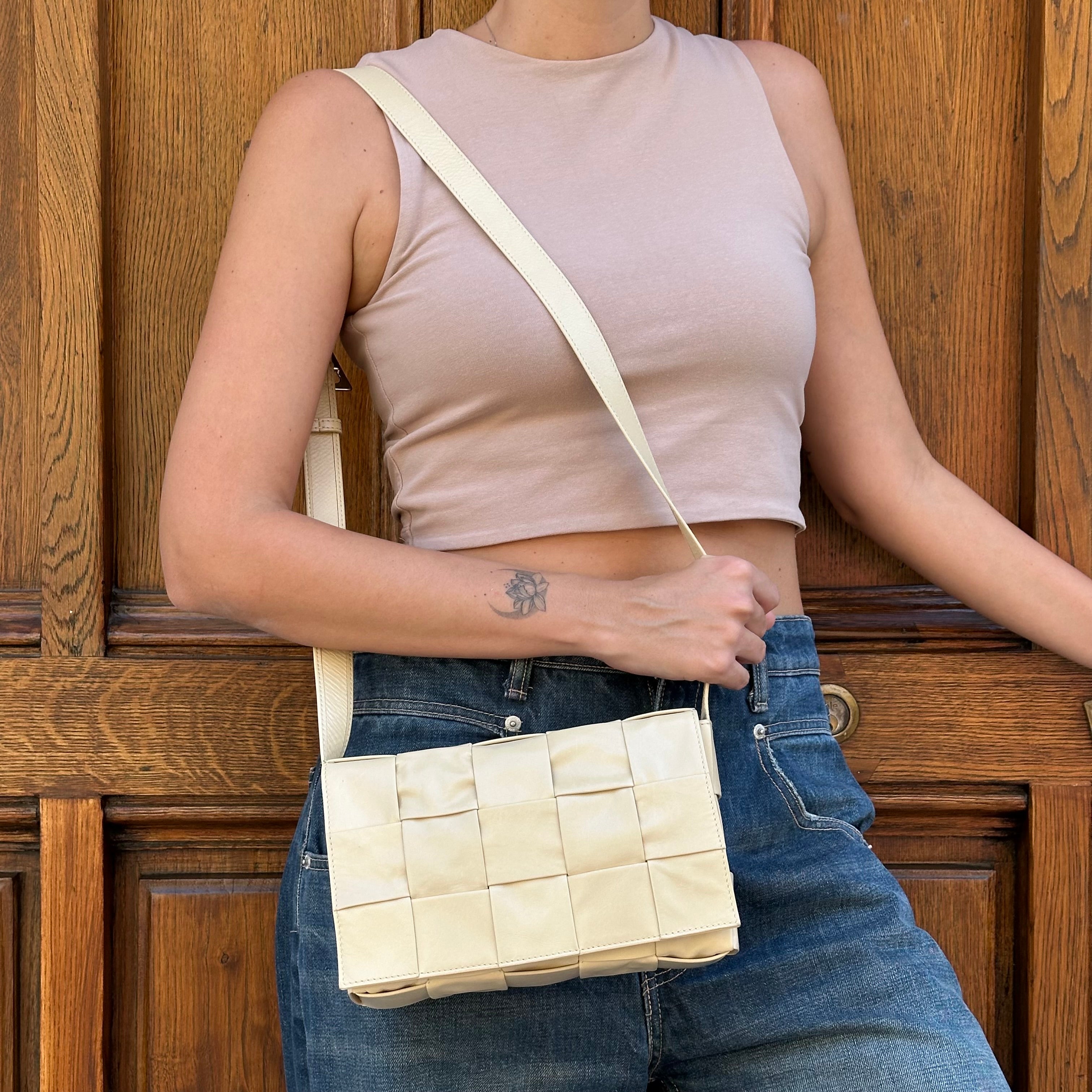Bottega Veneta borsa Cassette media