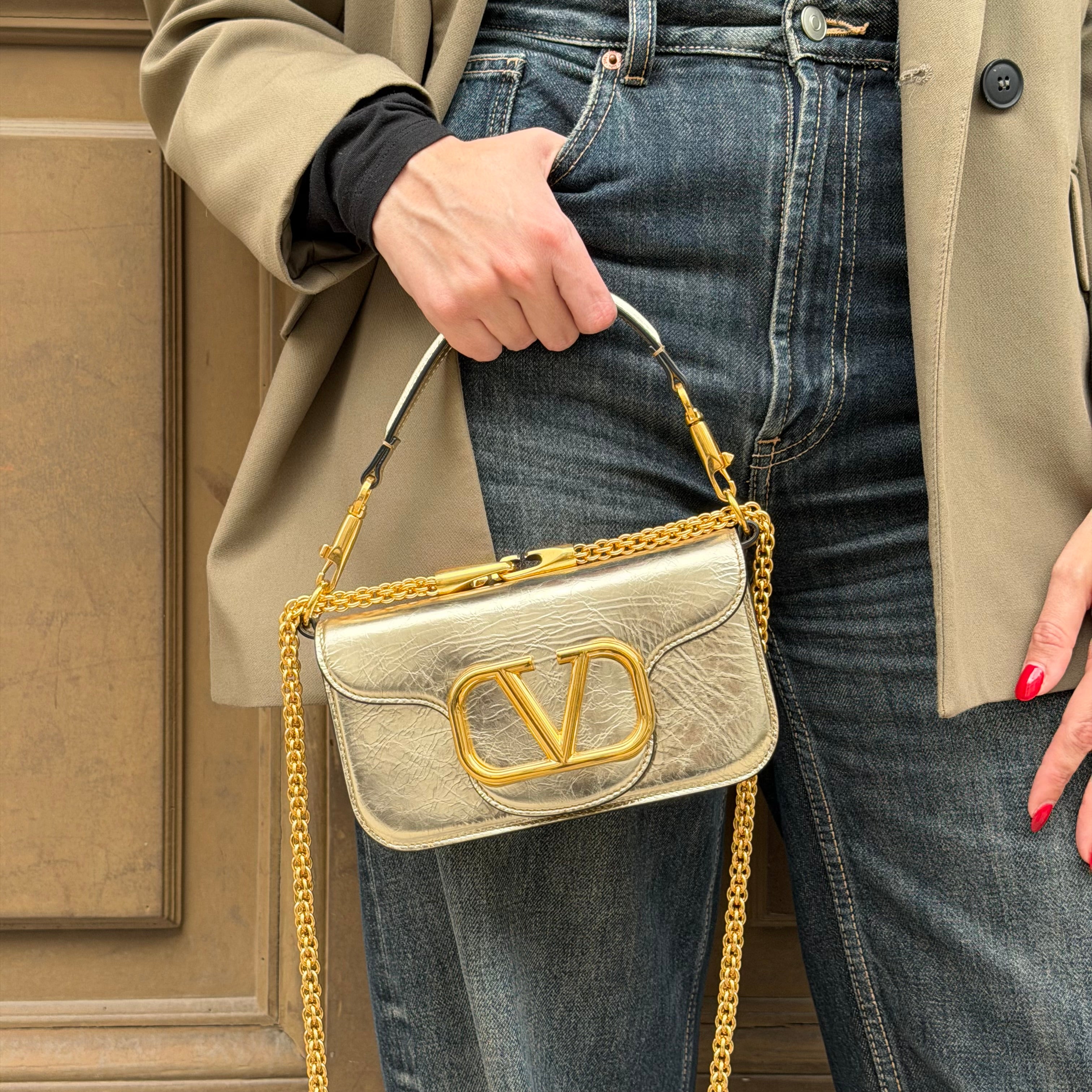 Valentino Garavani borsa piccola a spalla Locò