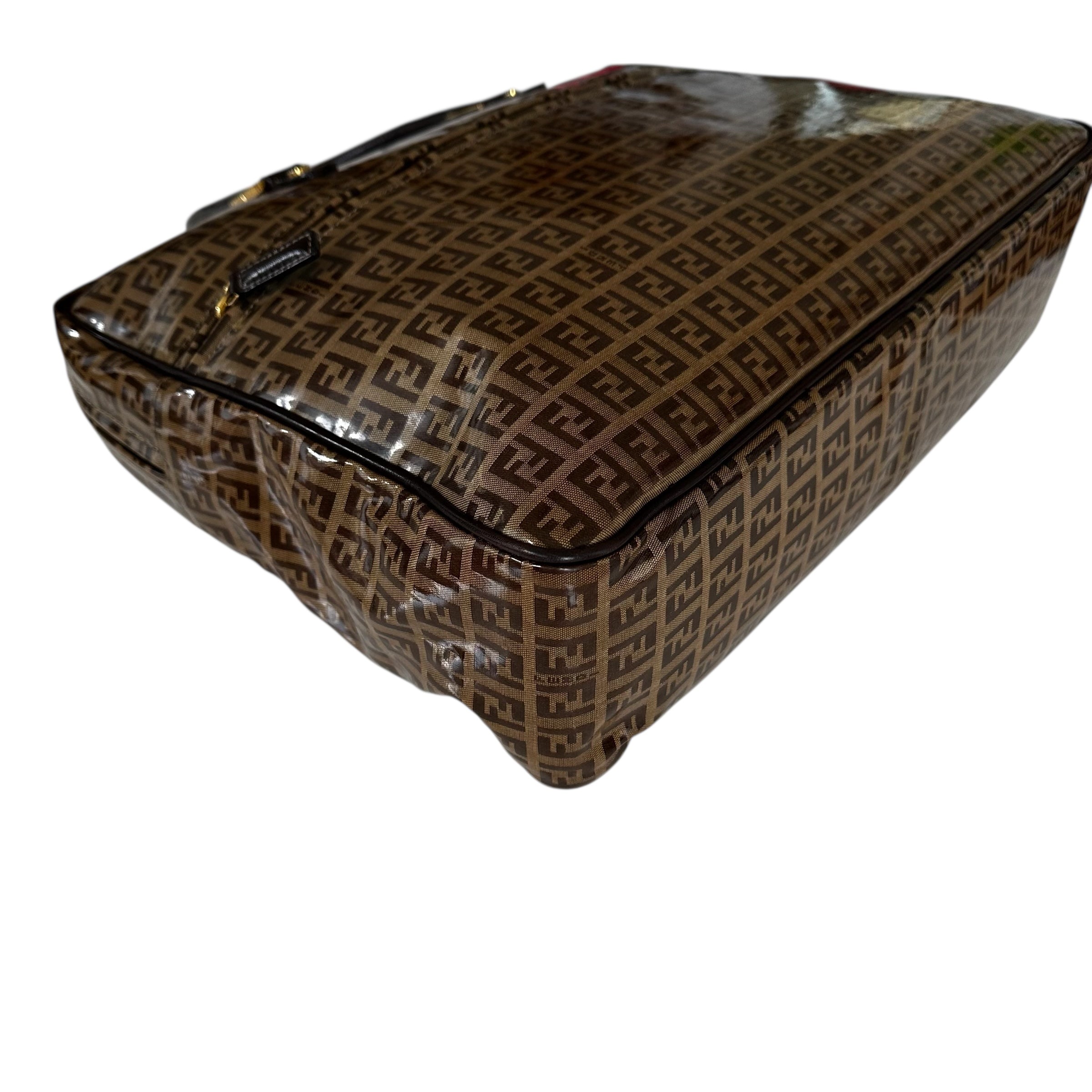 Fendi valigetta in tela Zucchino