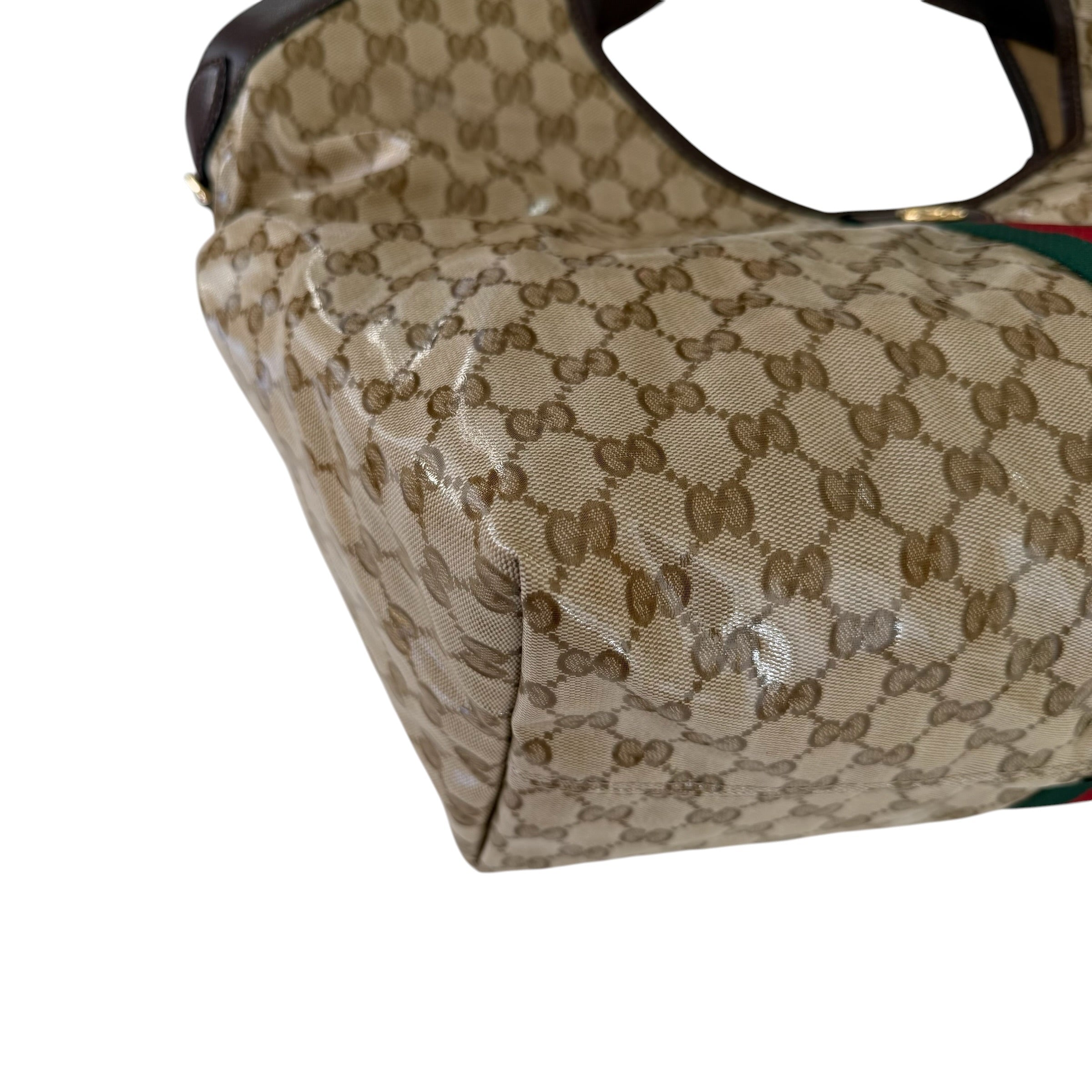 Gucci borsa shopping Giglio grande