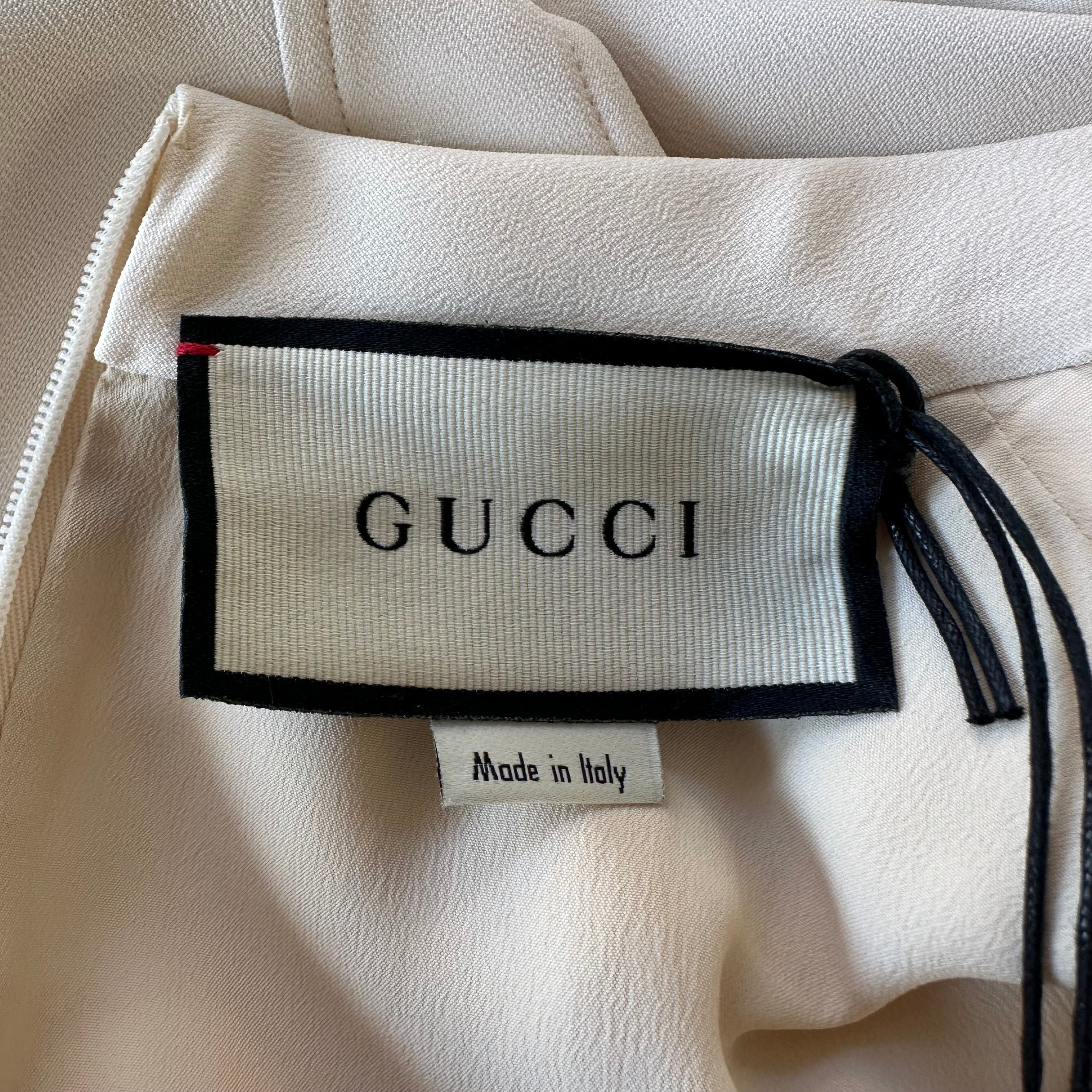 Gucci abito in viscosa