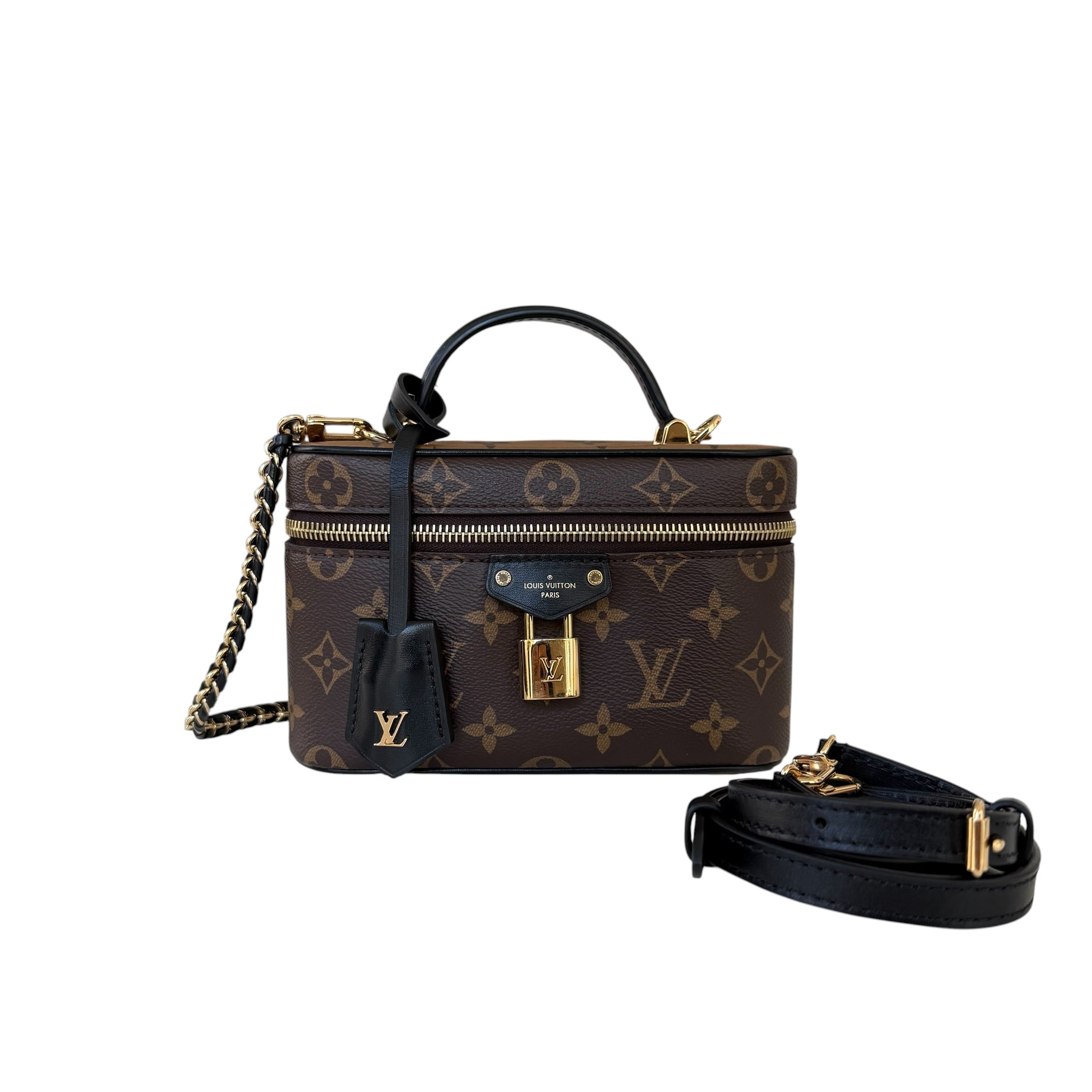 Louis Vuitton borsa Vanity con catenella