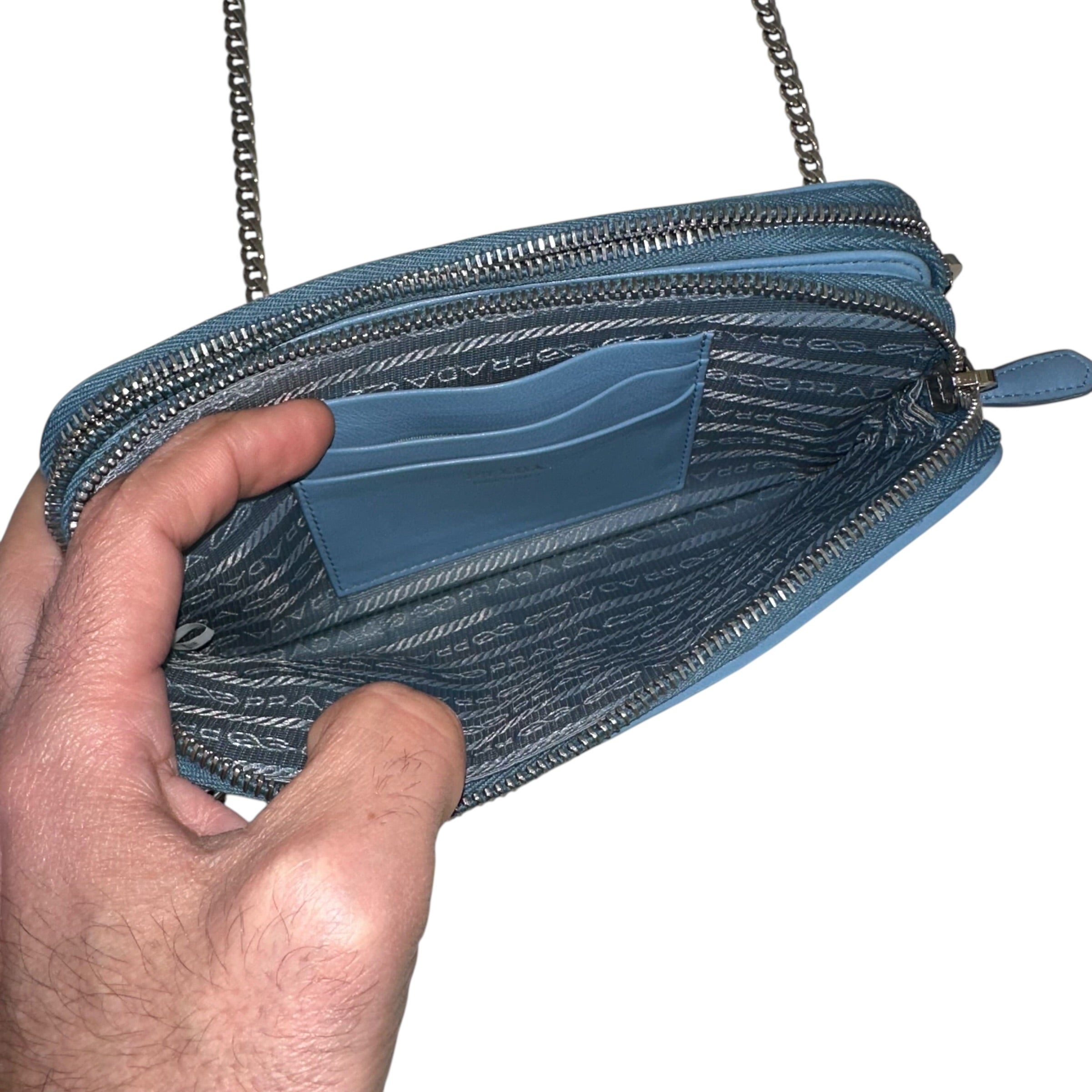 Prada mini bandoliera