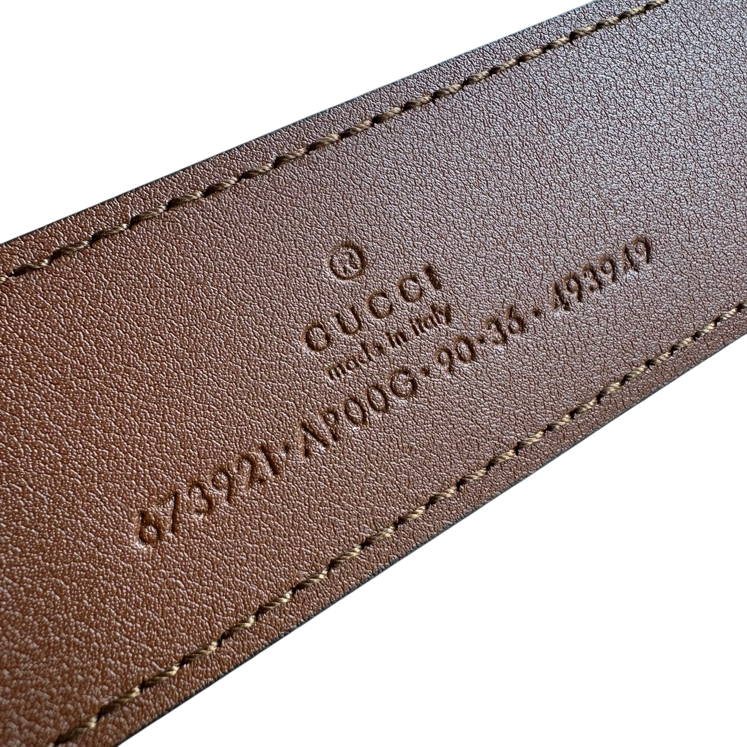 Gucci cintura con dettaglio Incrocio GG