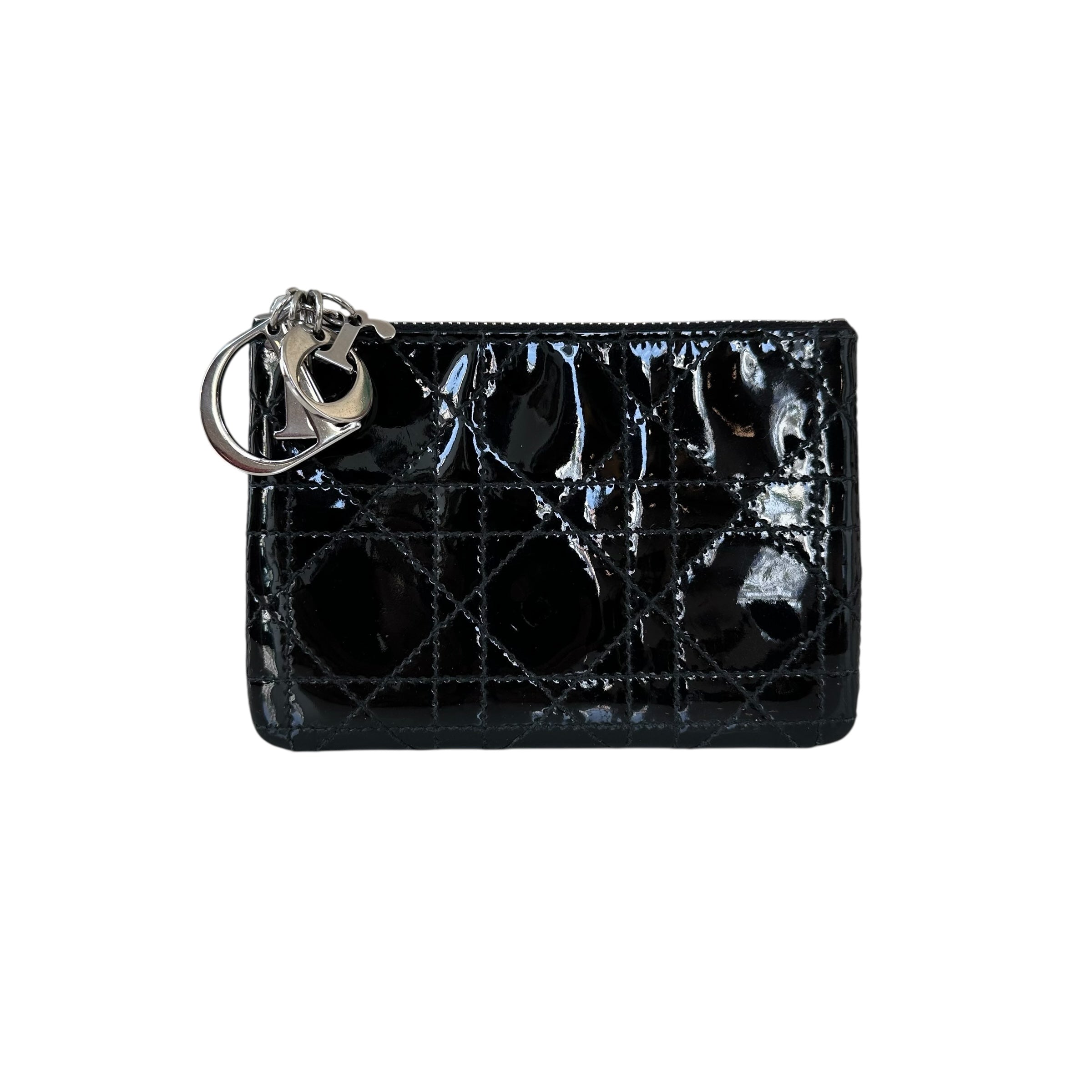 Dior porta monete in pelle Cannage
