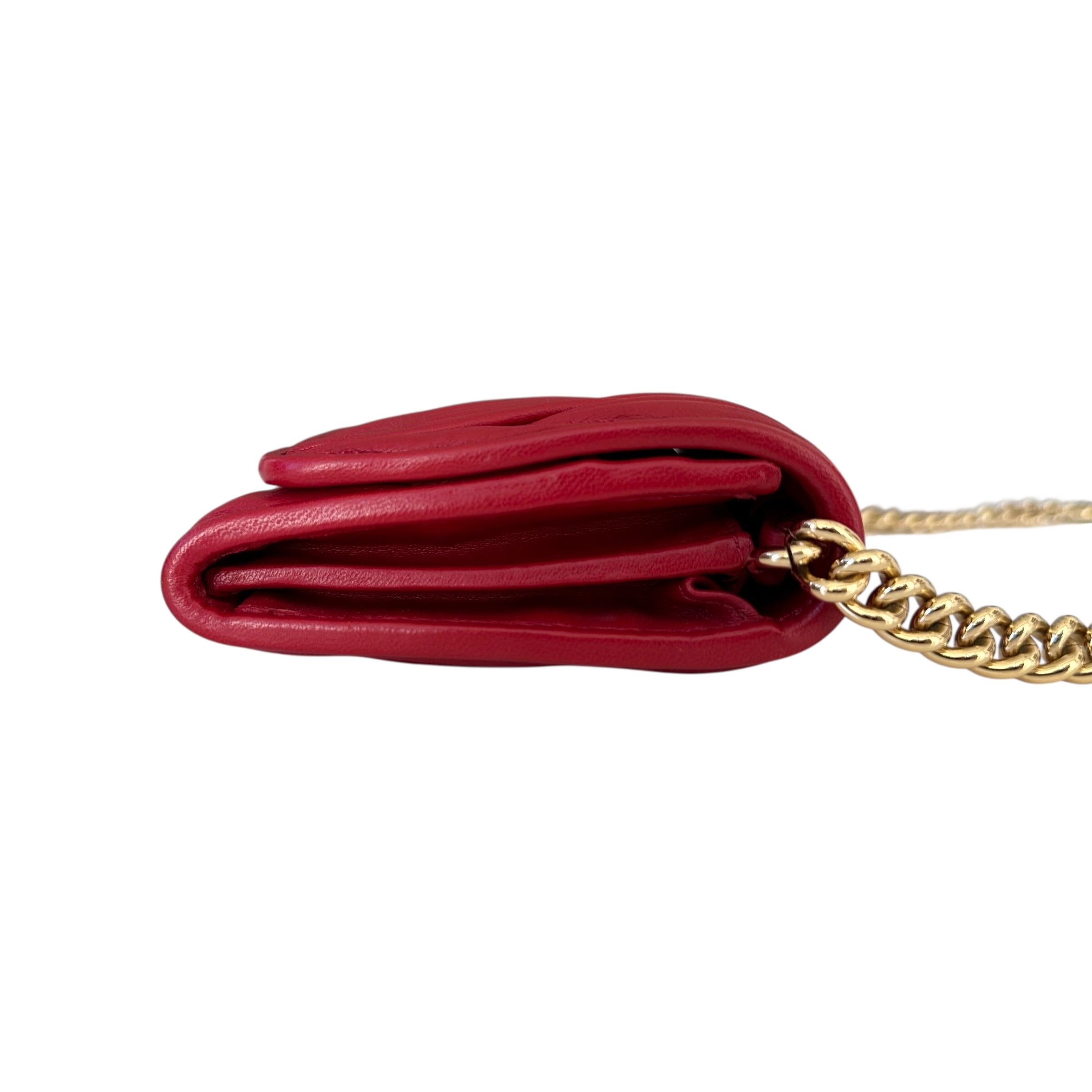 Miu Miu portafoglio con catena