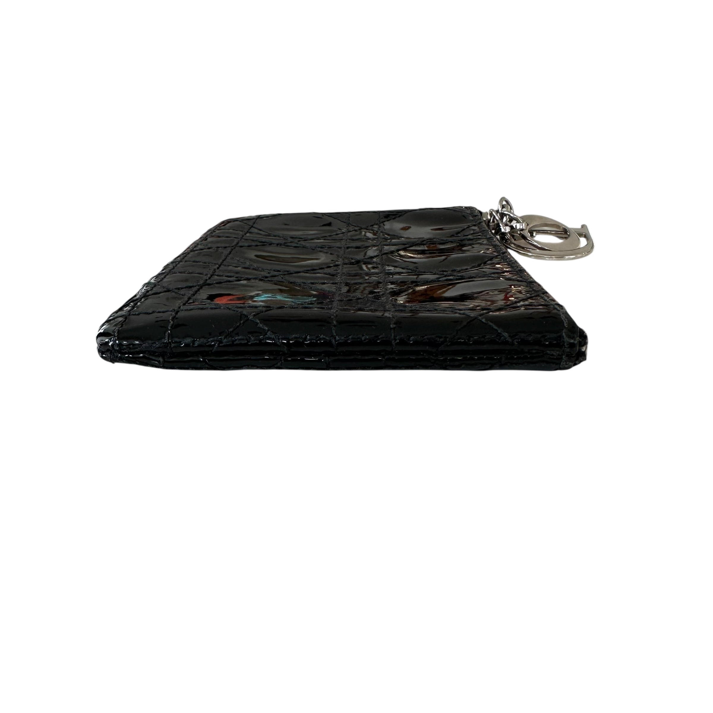 Dior porta monete in pelle Cannage