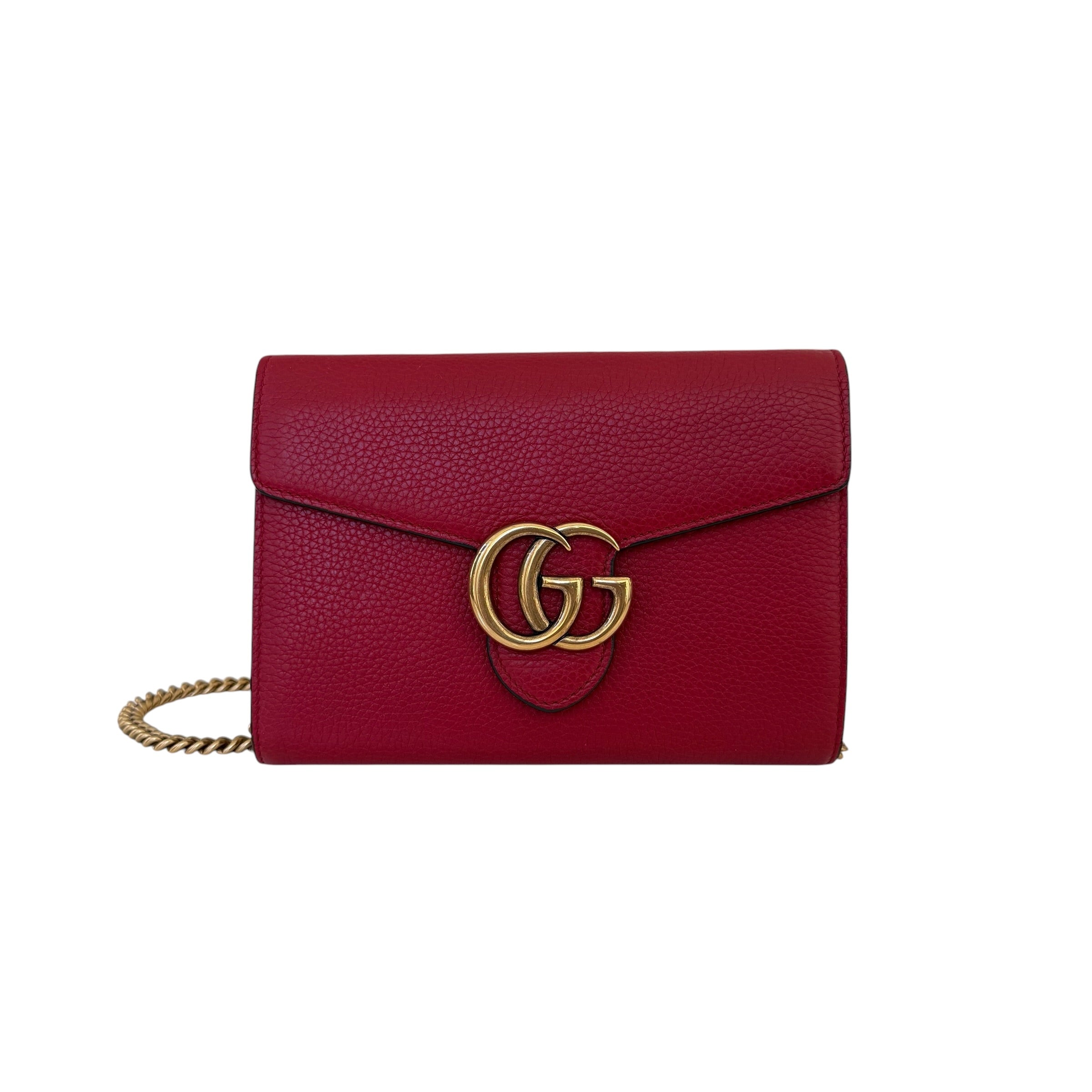 Gucci portafoglio GG Marmont con catena