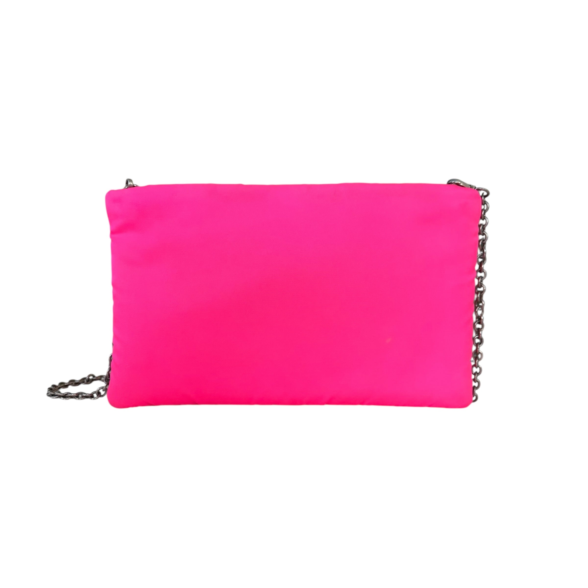 Prada clutch con catena