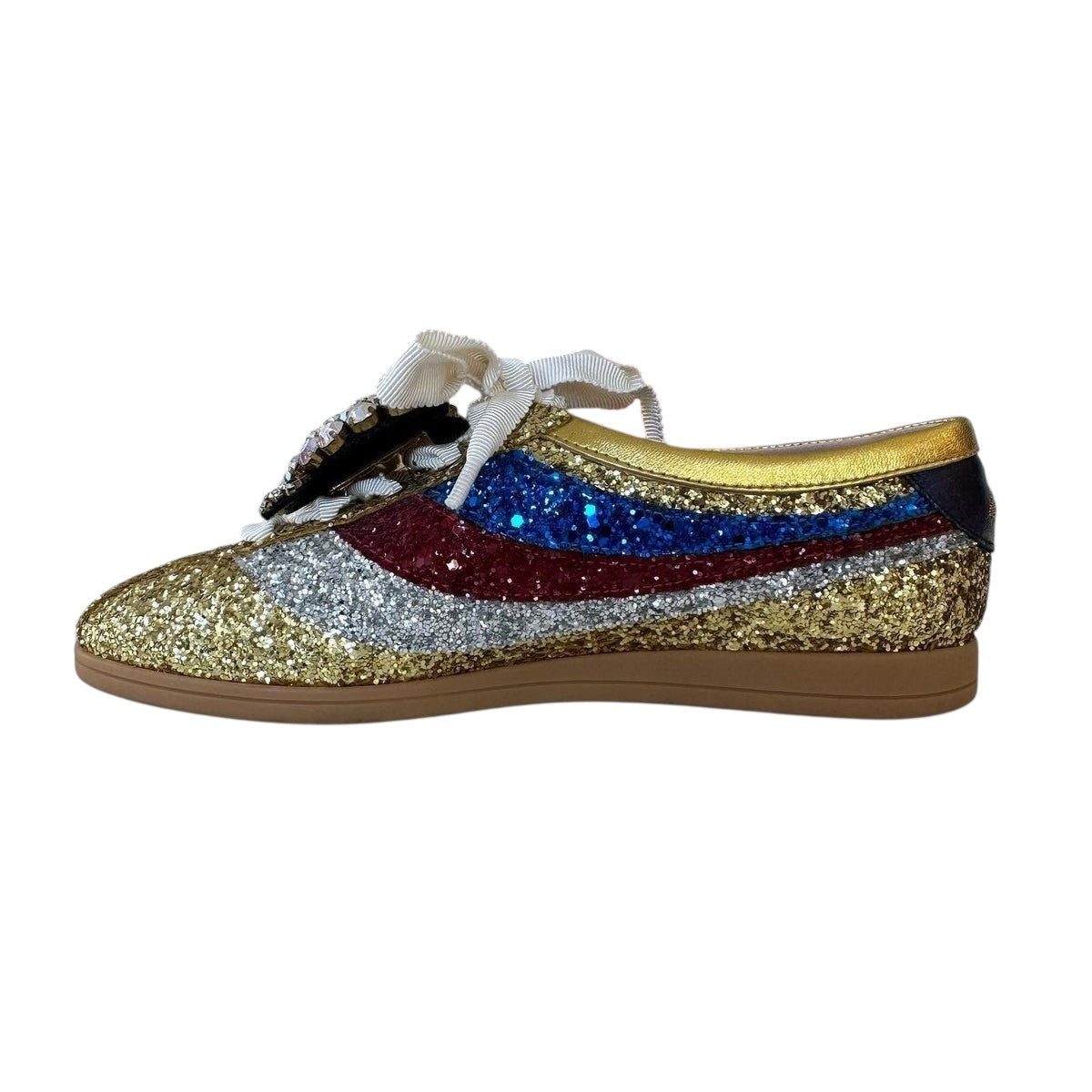 Sneaker Gucci Falacer con paillettes Stile: 494609