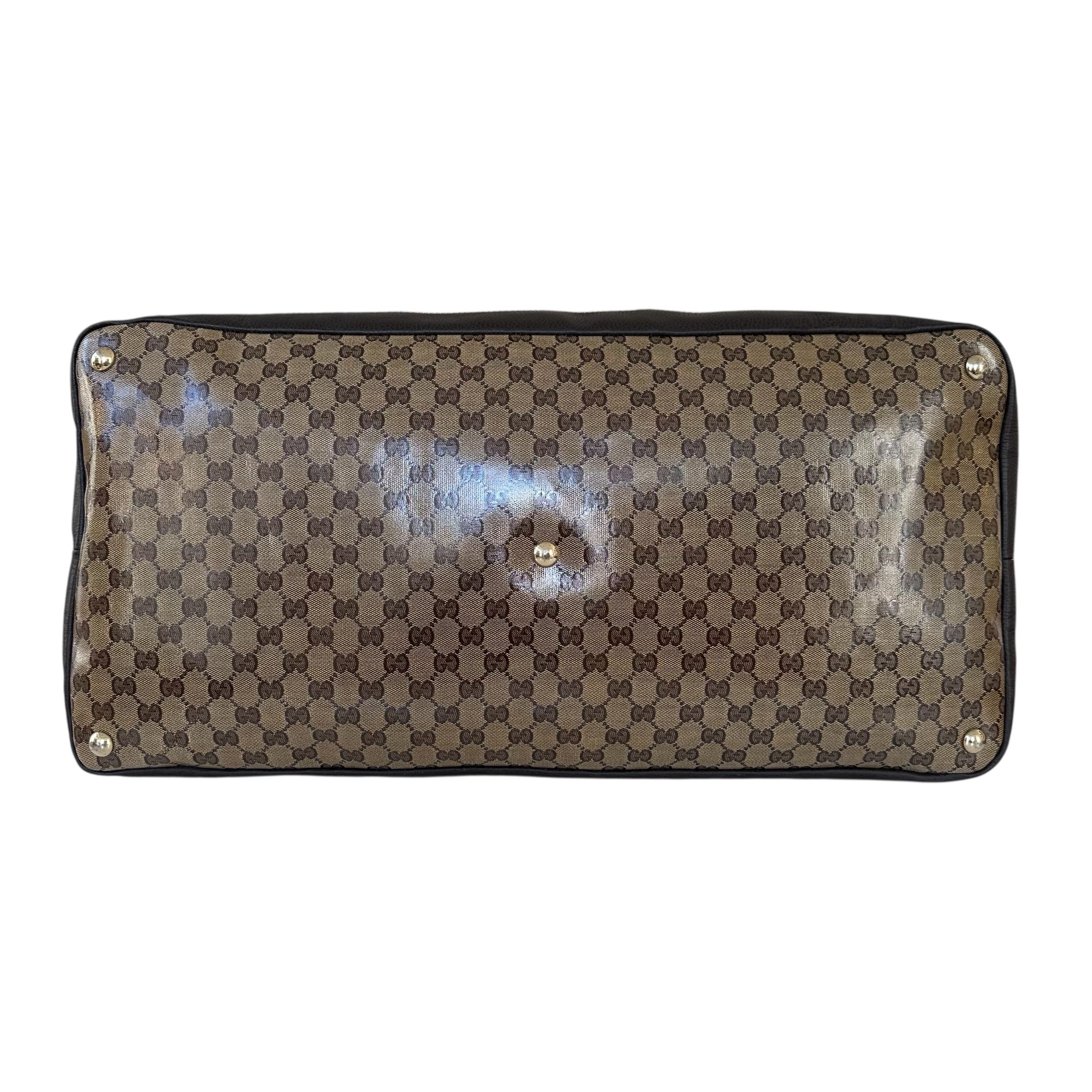 Gucci borsa viaggio in tela GG Crystal