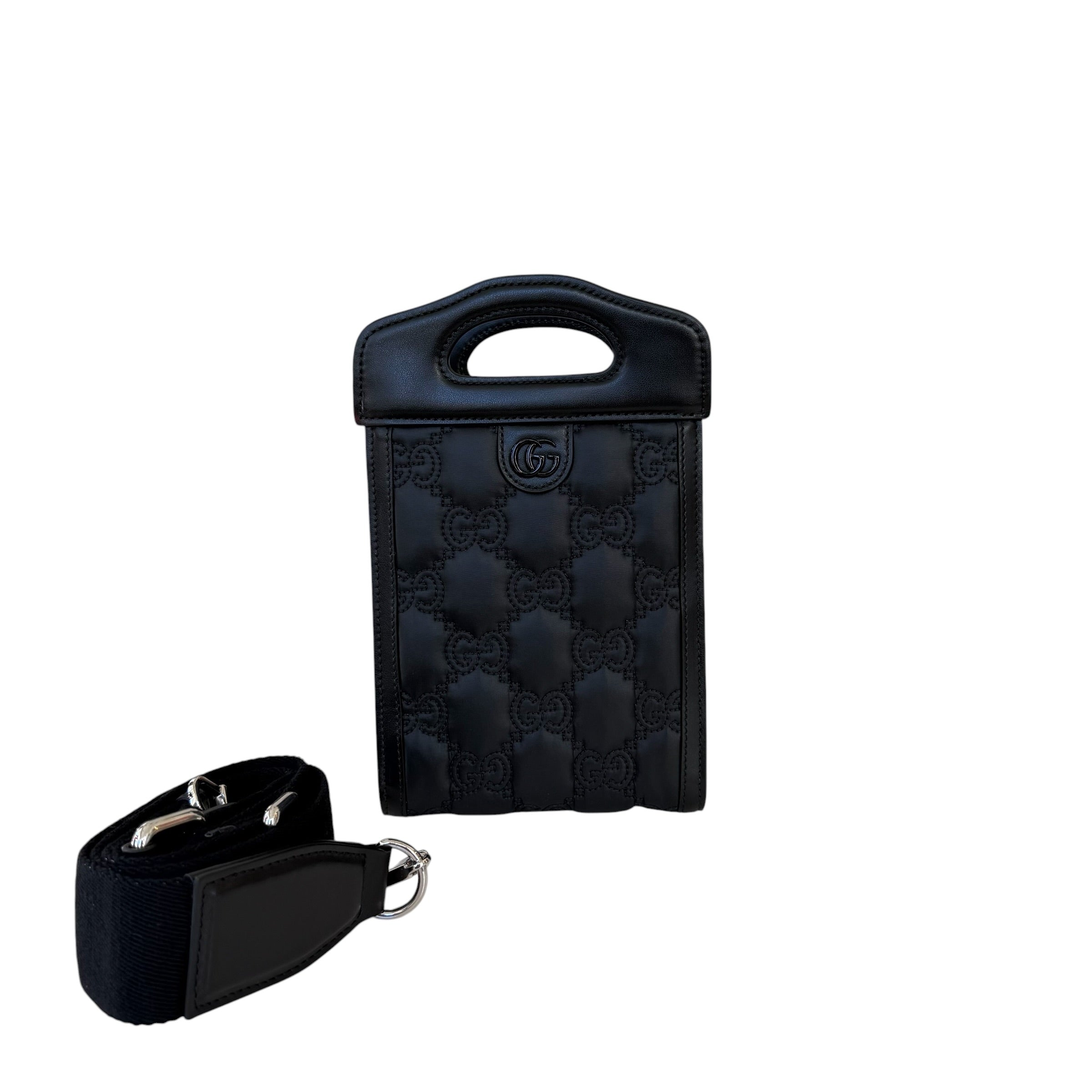 Gucci mini borsa in nylon matelassé
