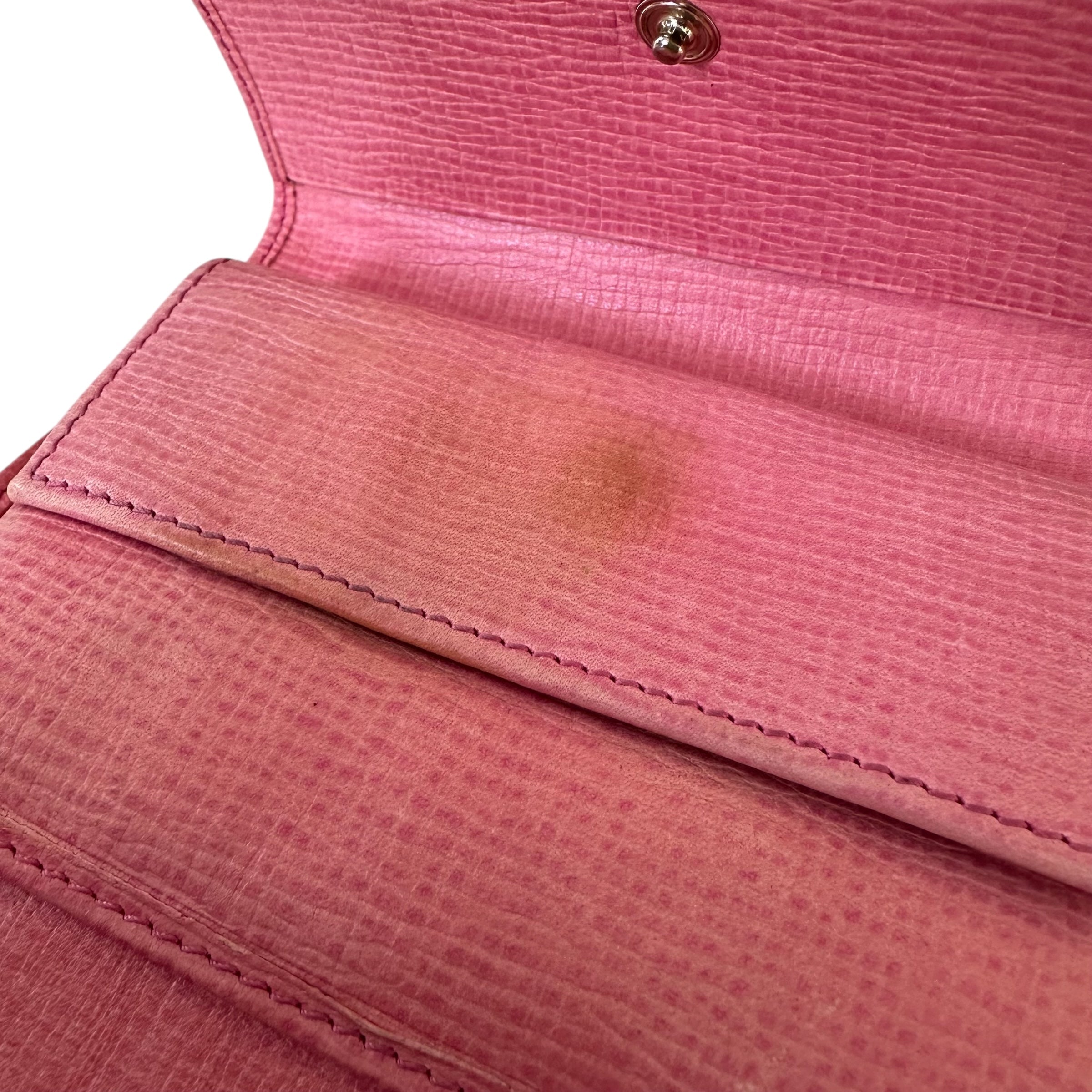 Fendi portafoglio in tela zucca