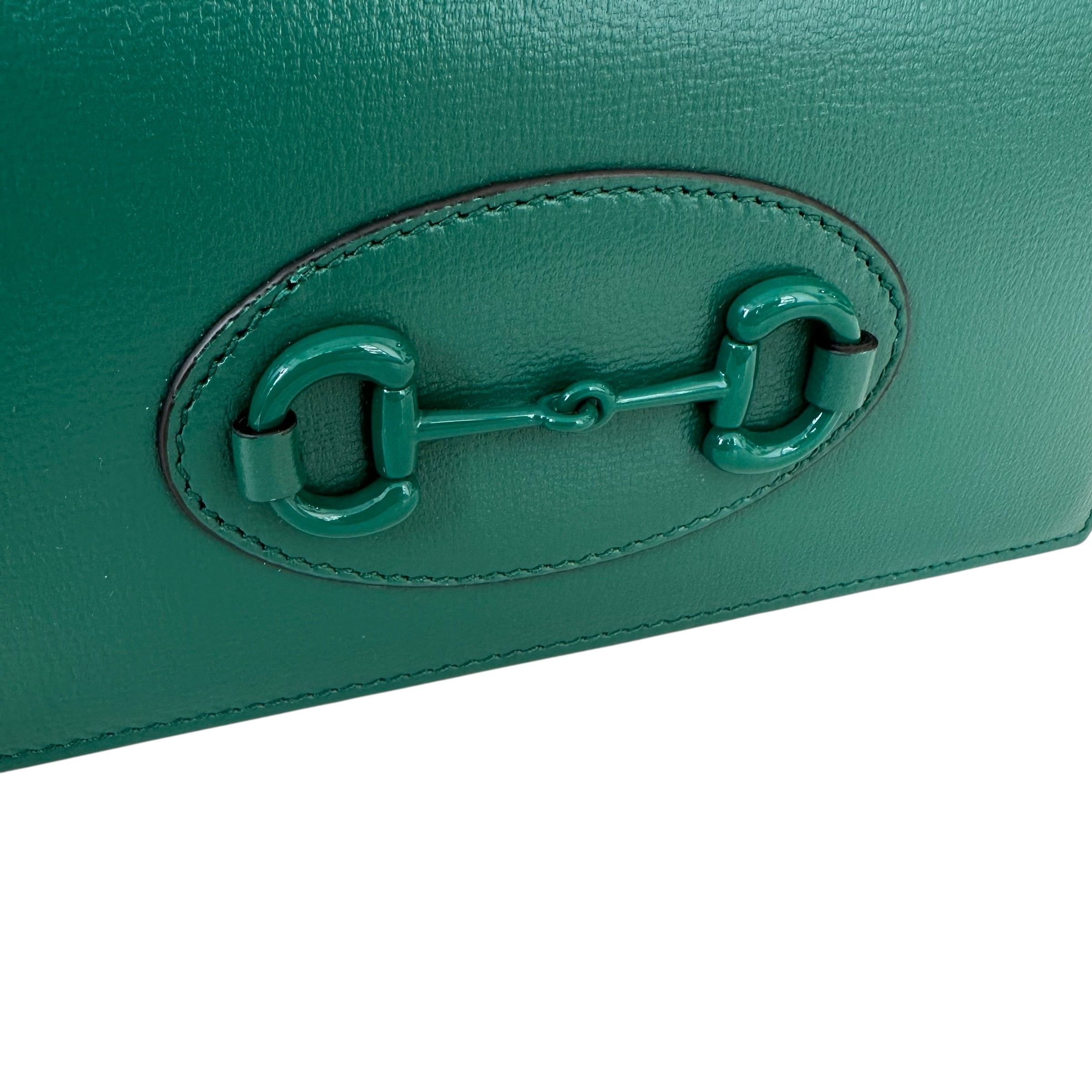 Gucci portafoglio con catena Horsebit 1955