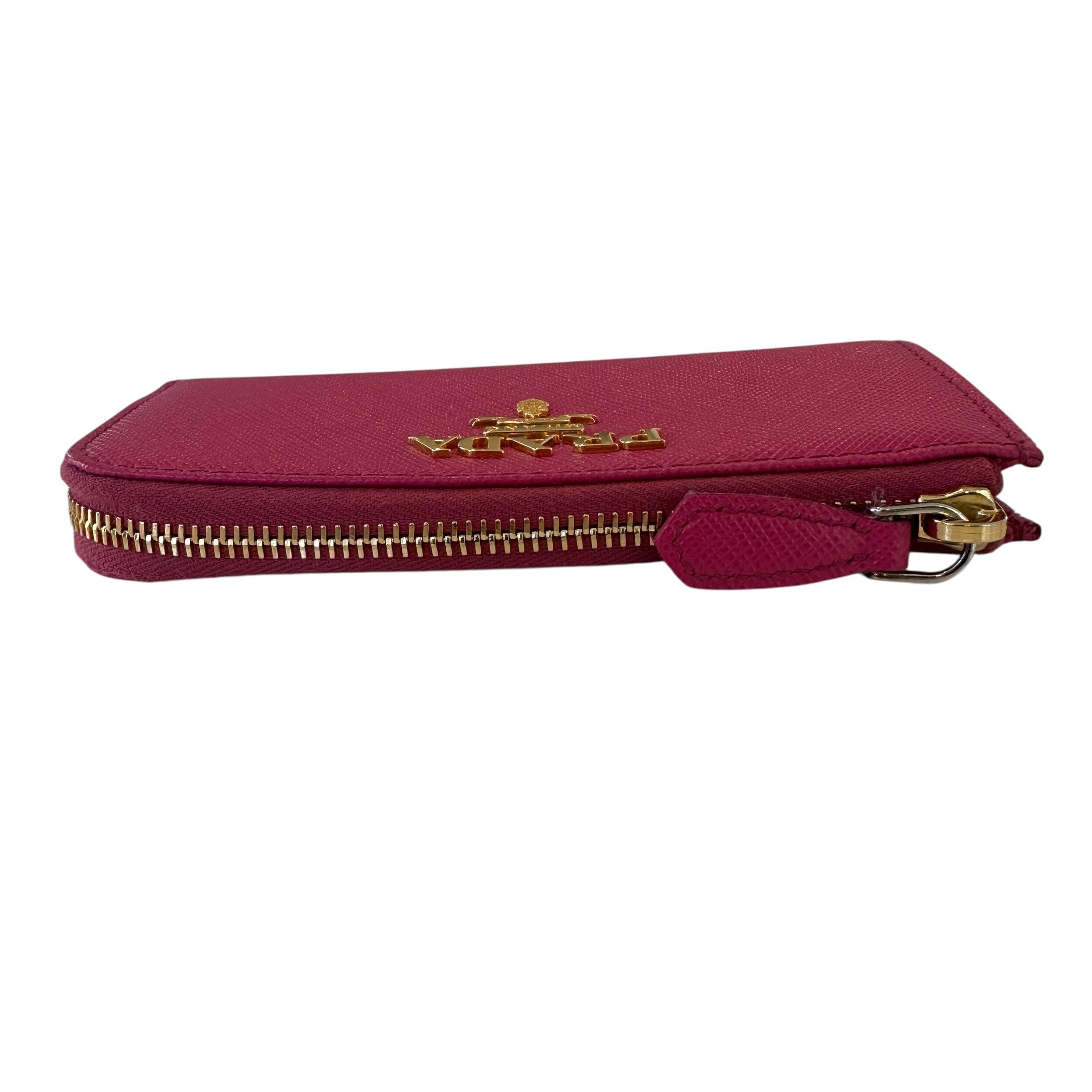 Prada portachiavi in pelle Saffiano