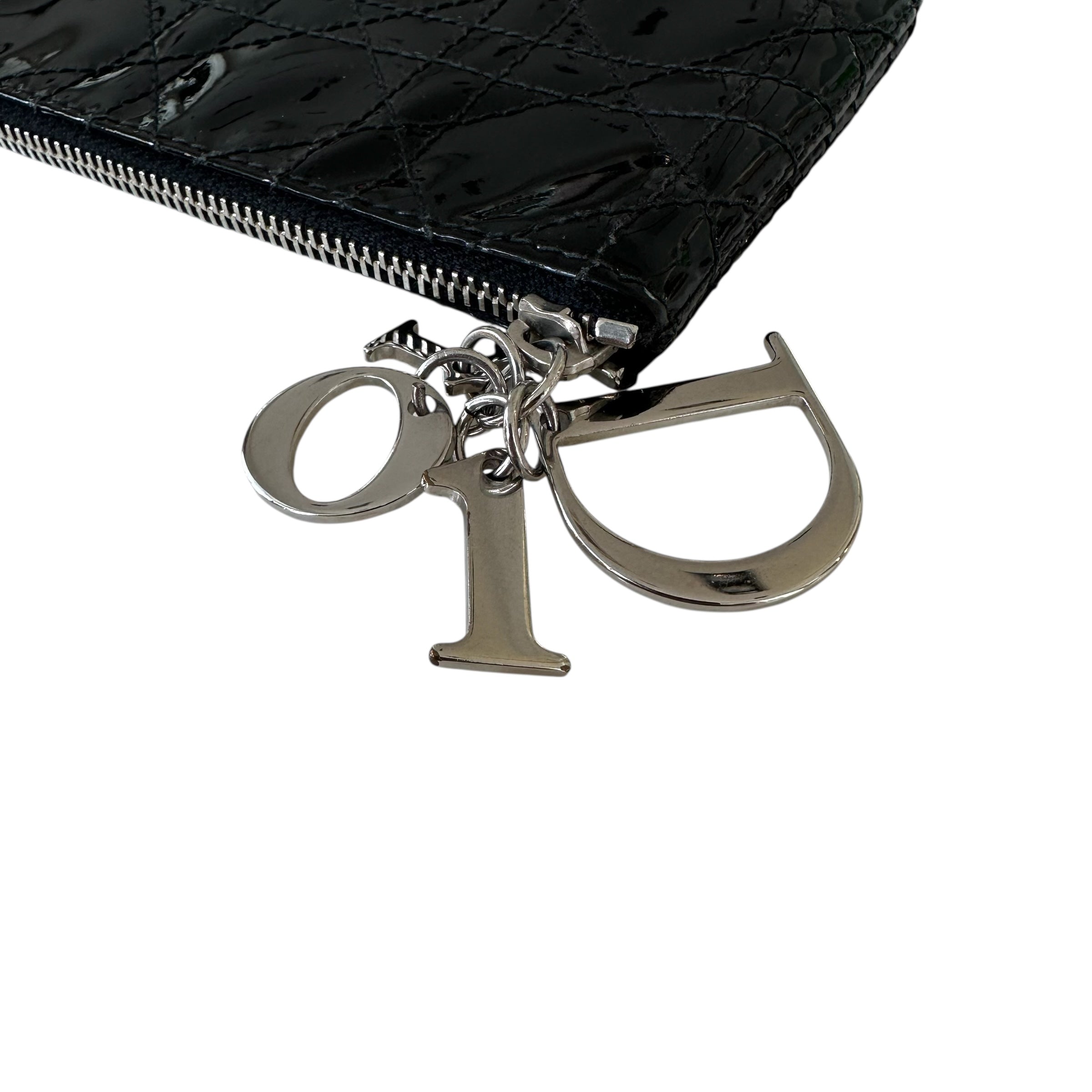 Dior porta monete in pelle Cannage