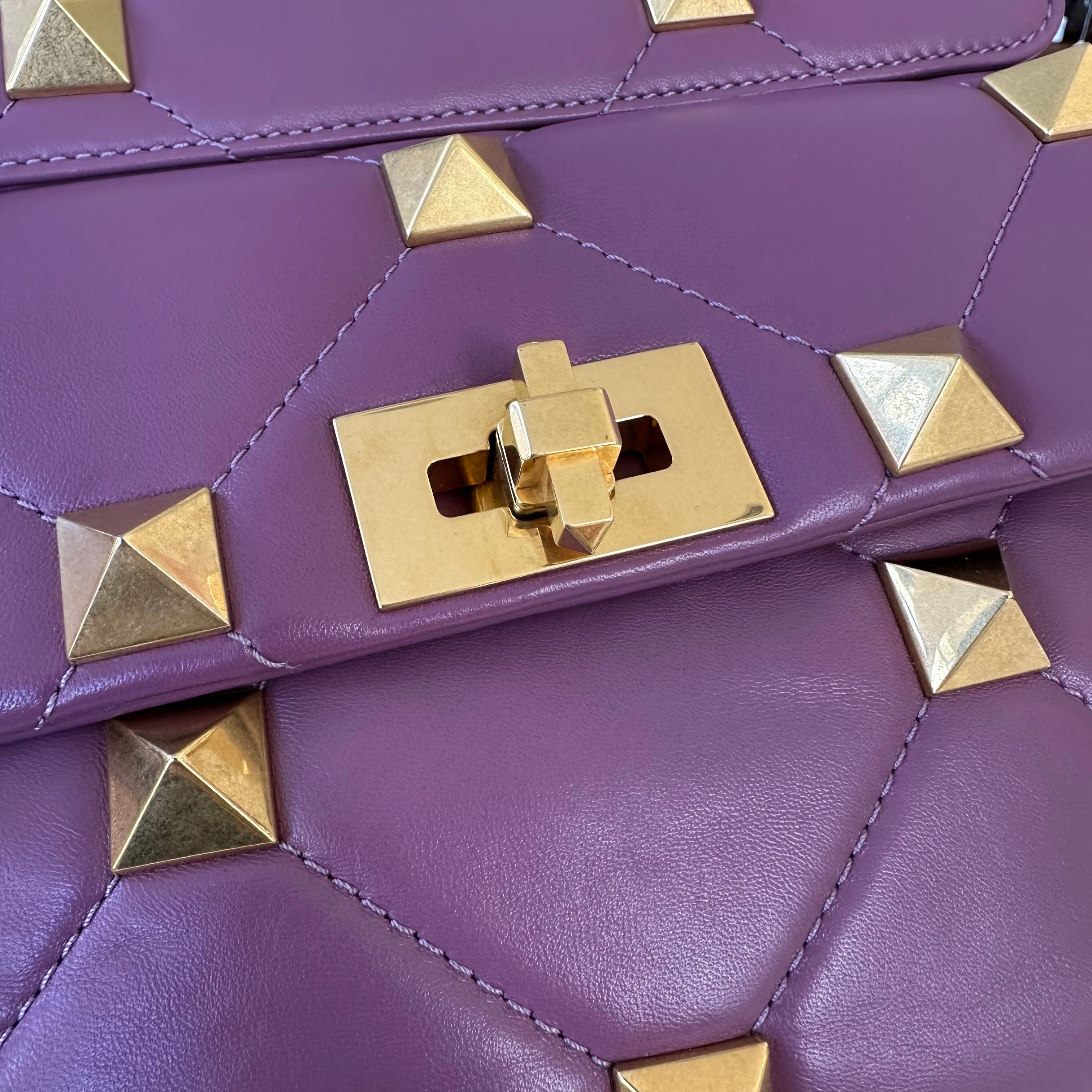 Valentino Garavani borsa media Roman Stud
