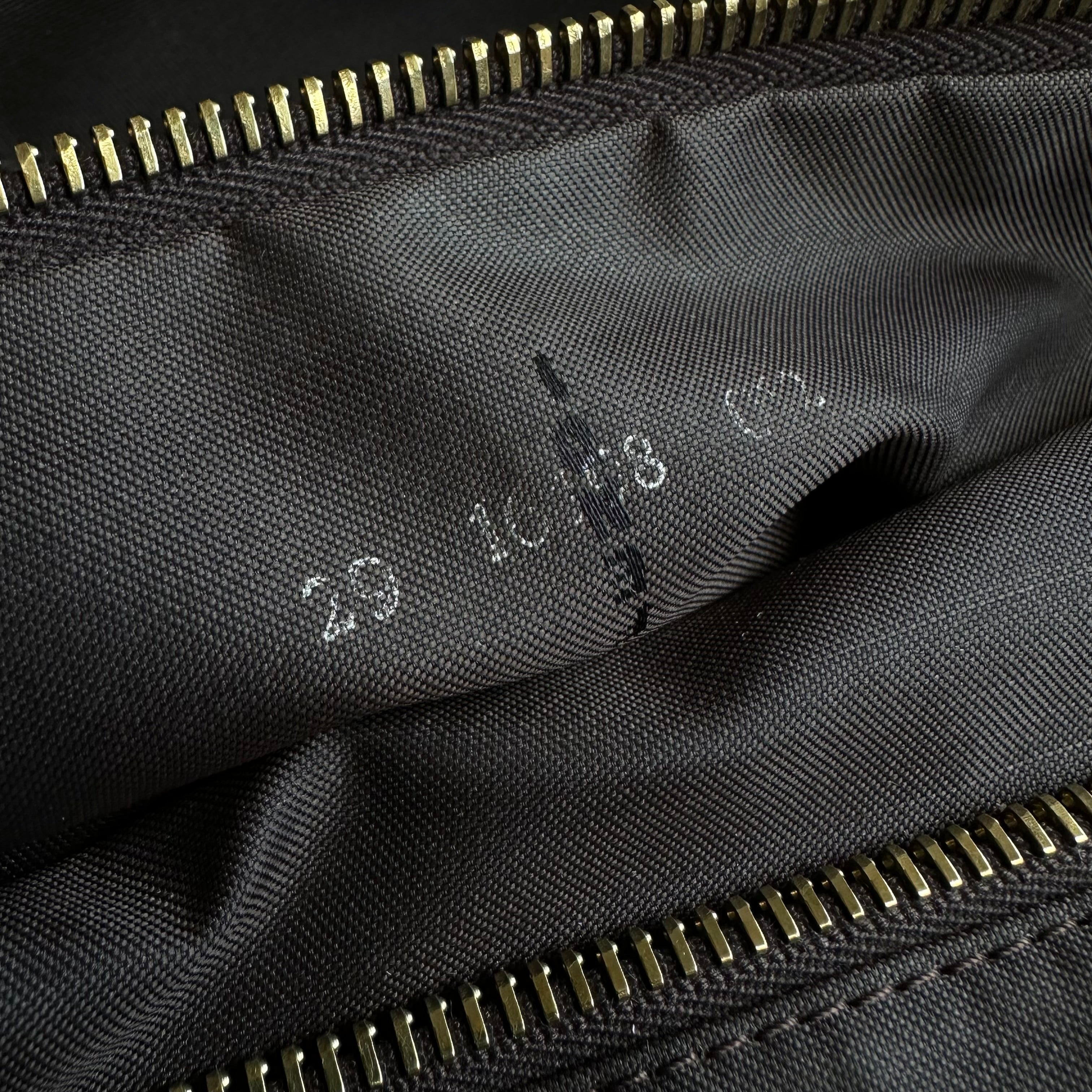 Fendi valigetta in tela Zucchino