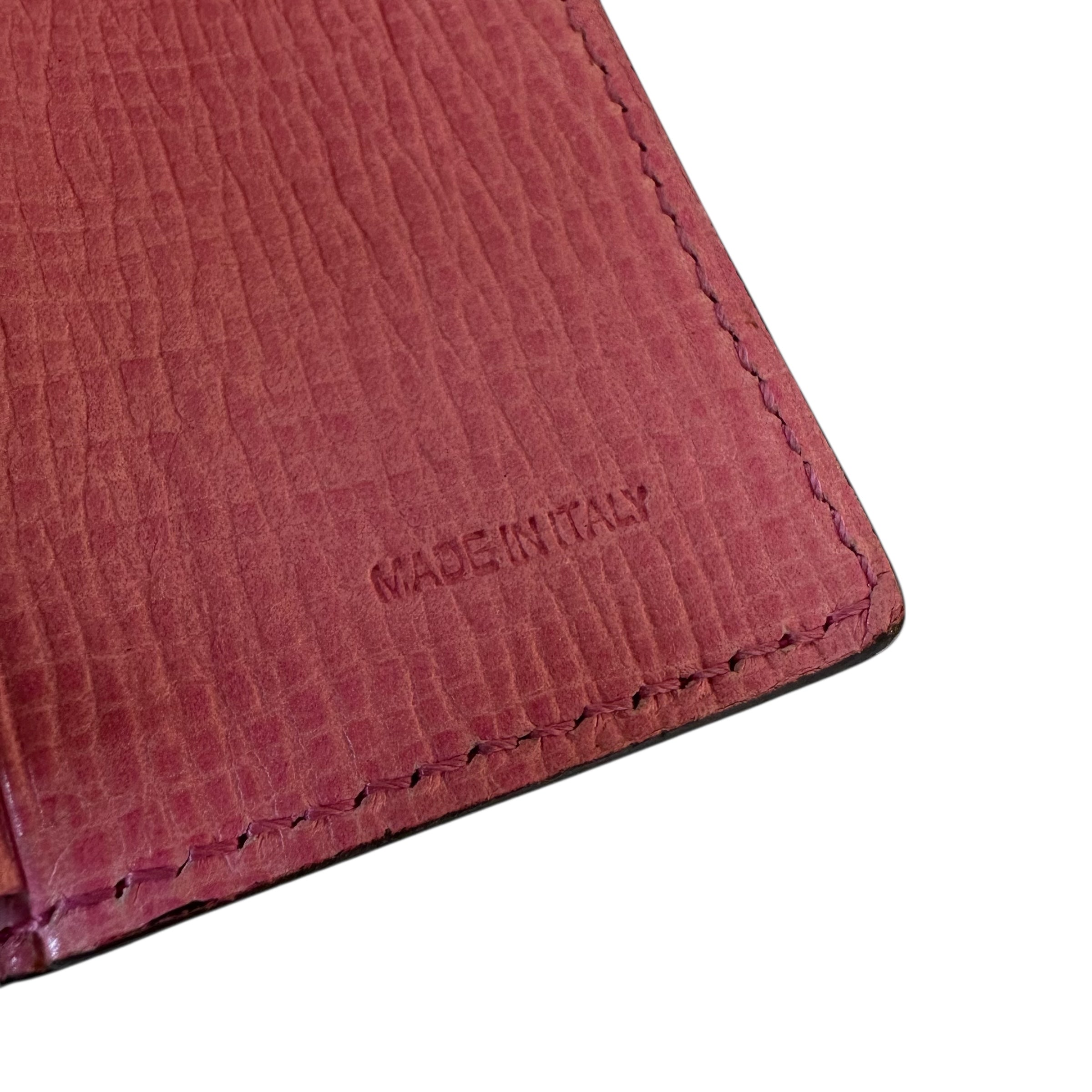 Fendi portafoglio in tela zucca