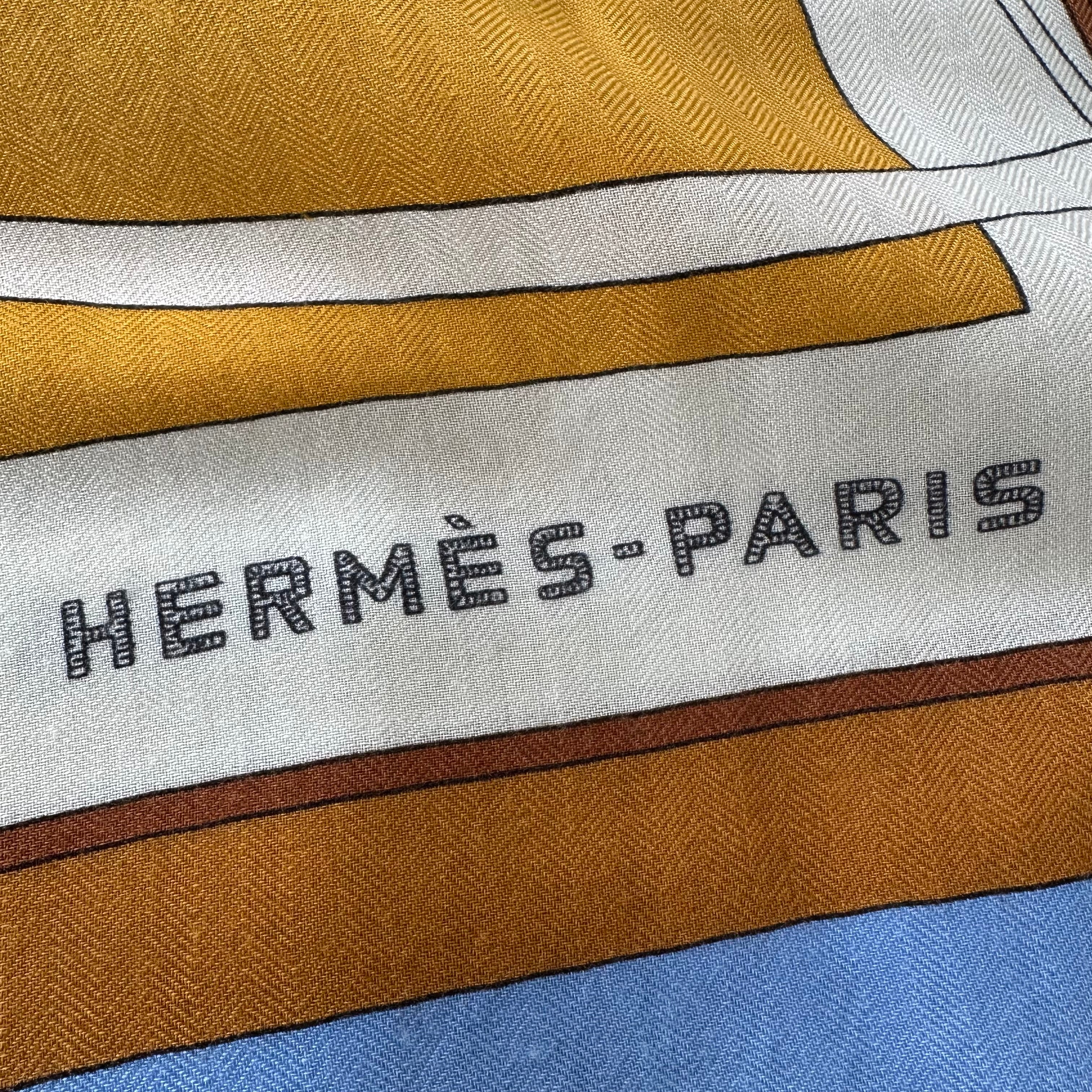Hermès scialle Coupe de Gala 140