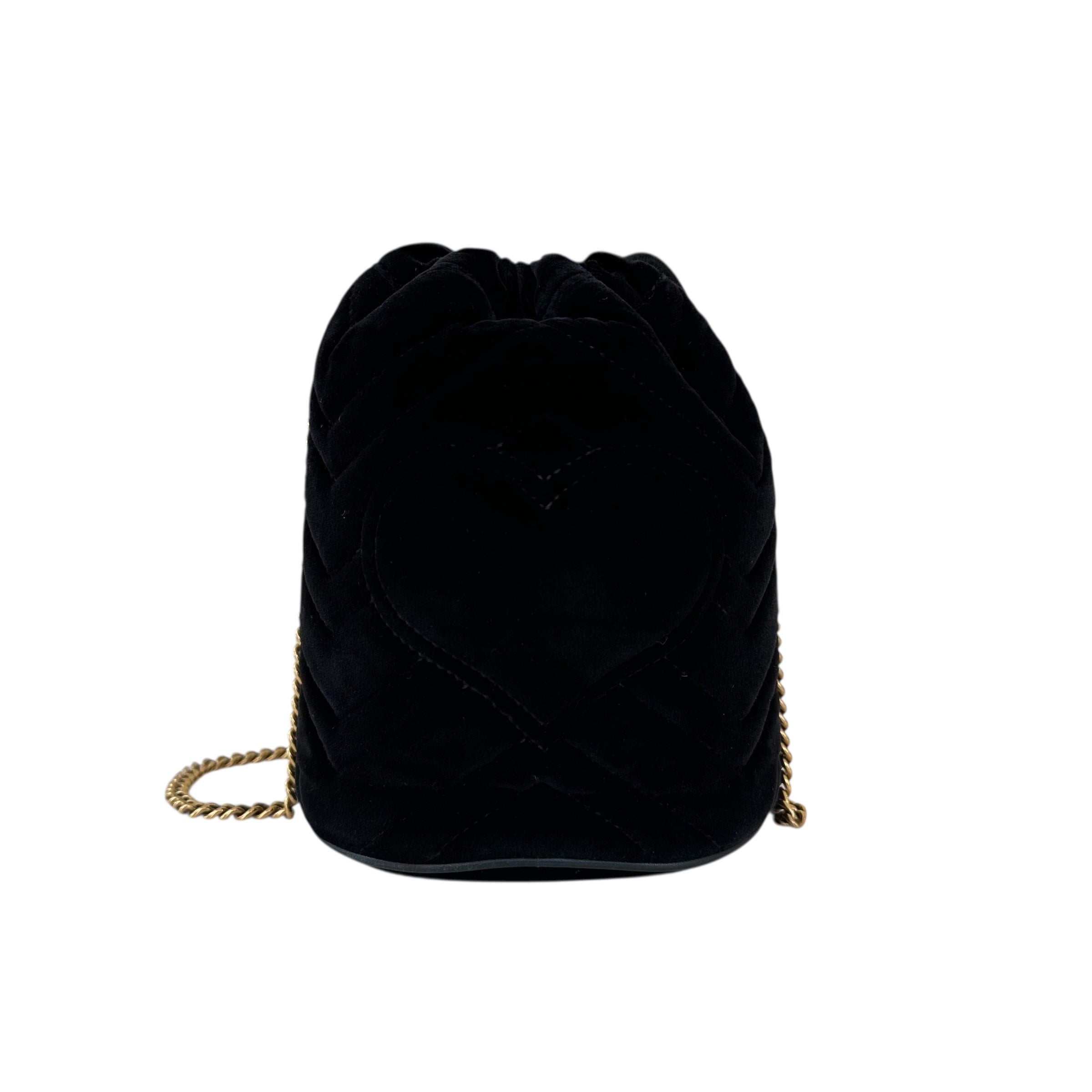 Gucci mini borsa a secchiello GG Marmont