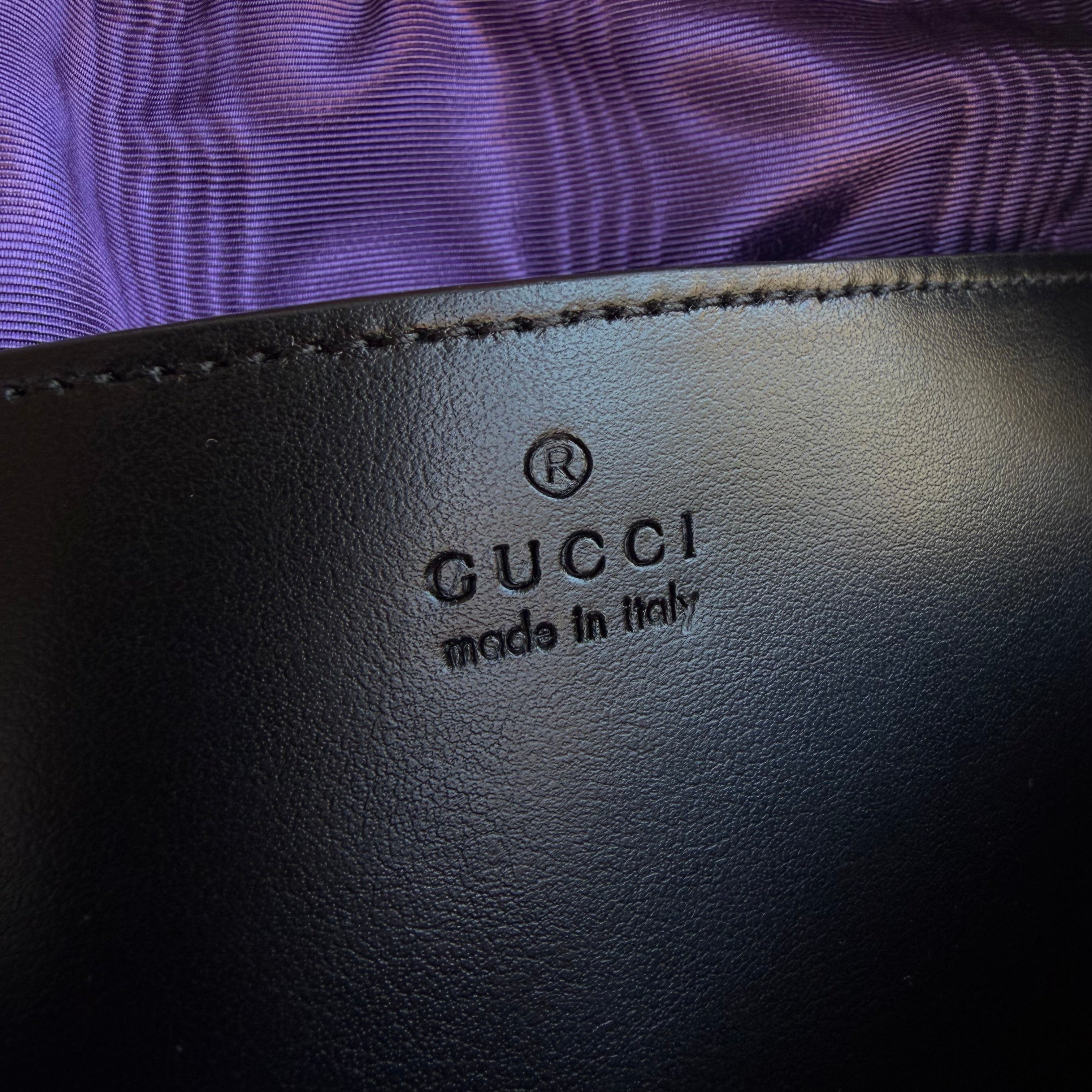 Gucci borsa a tracolla in nylon GG