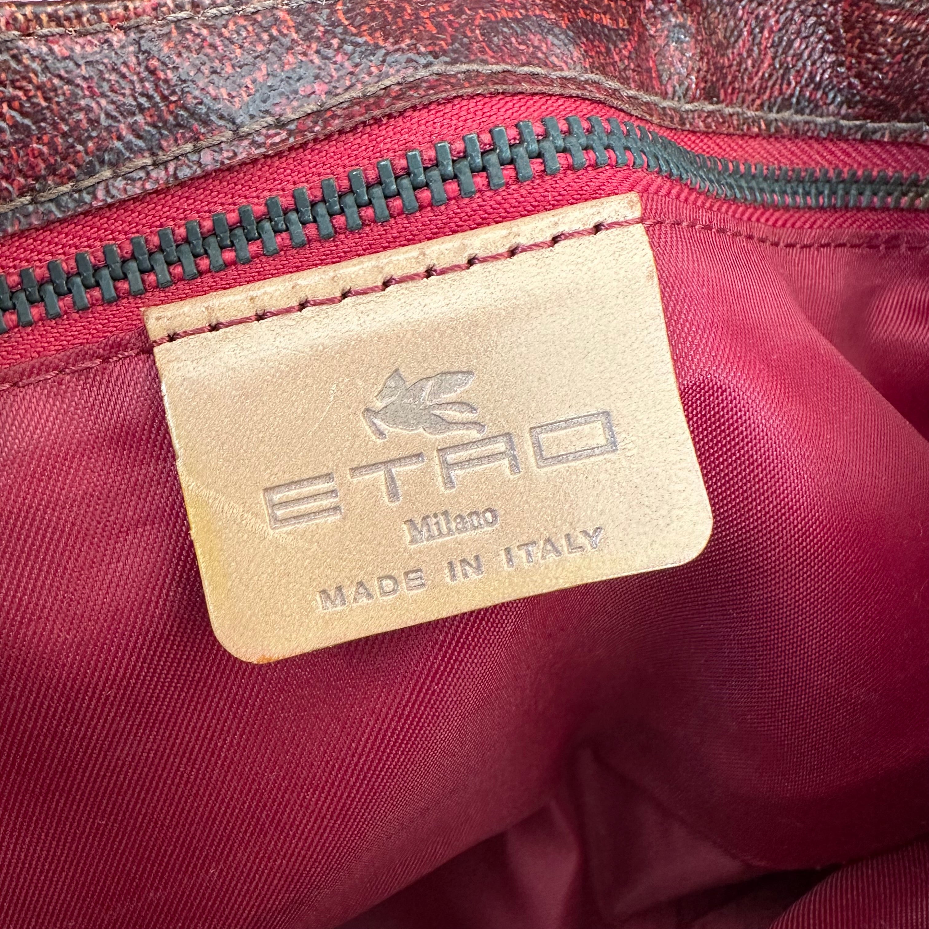 Etro borsa a spalla Paisley