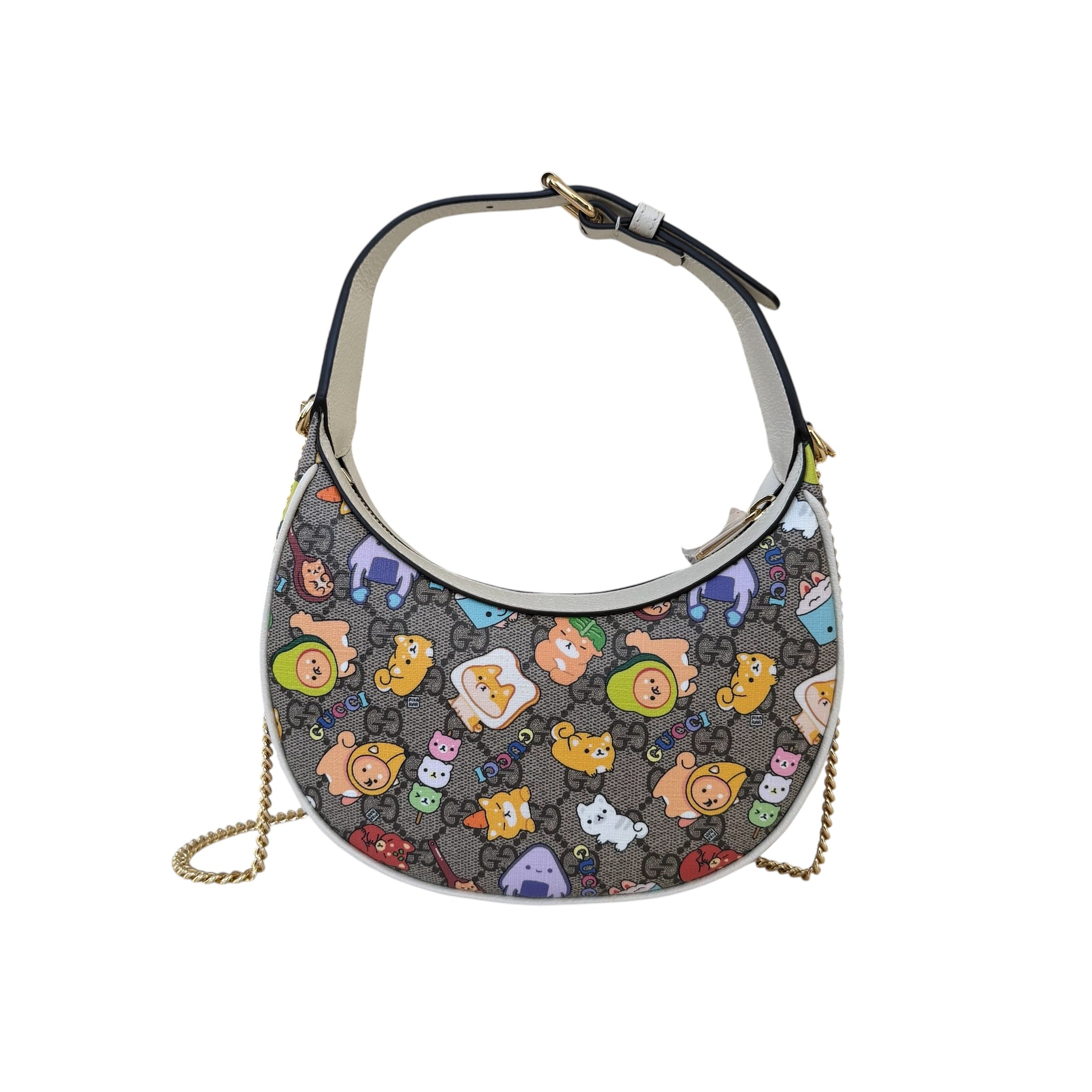 Gucci x Pikarar borsa a spalla Interlocking