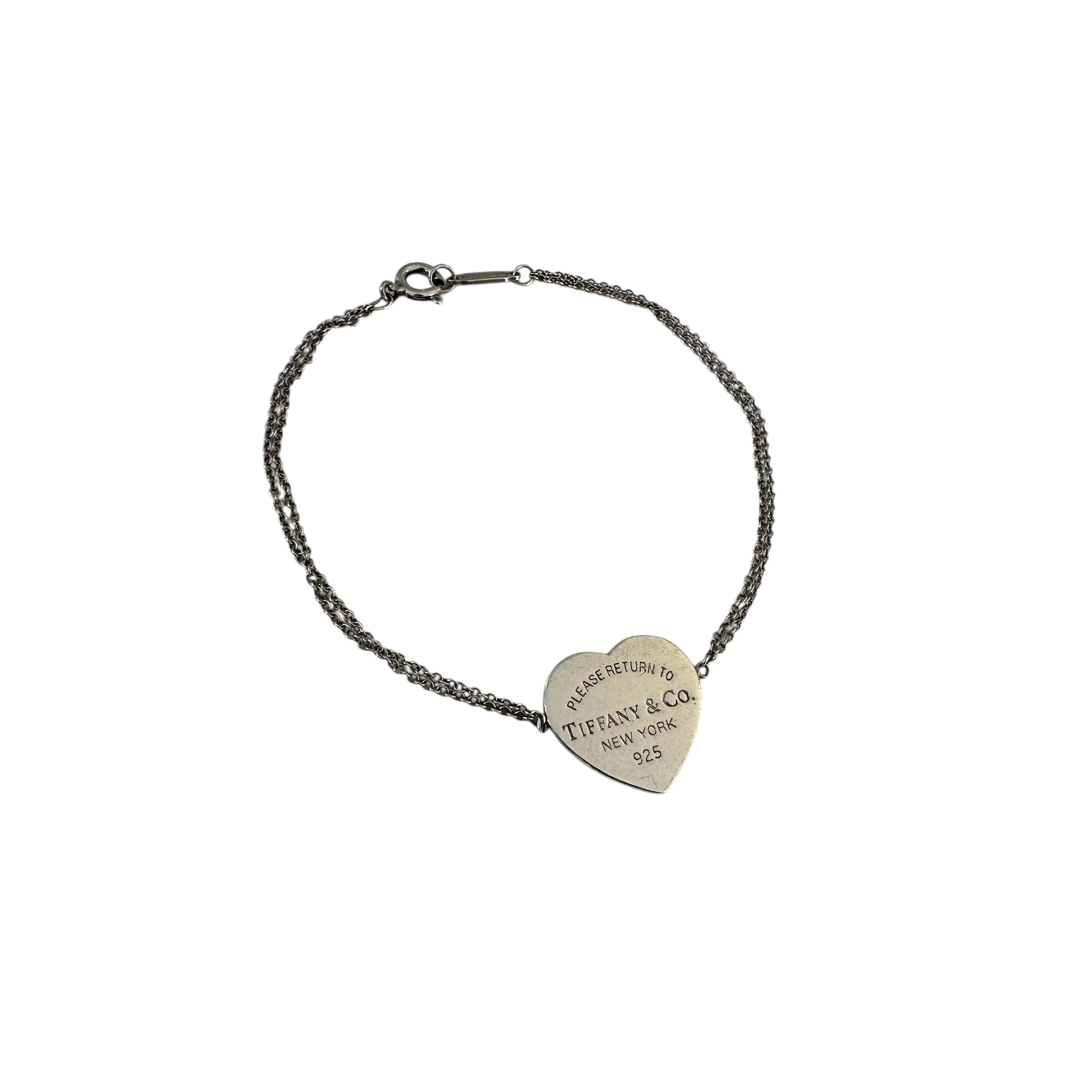 Tiffany bracciale Heart Tag a doppia catena