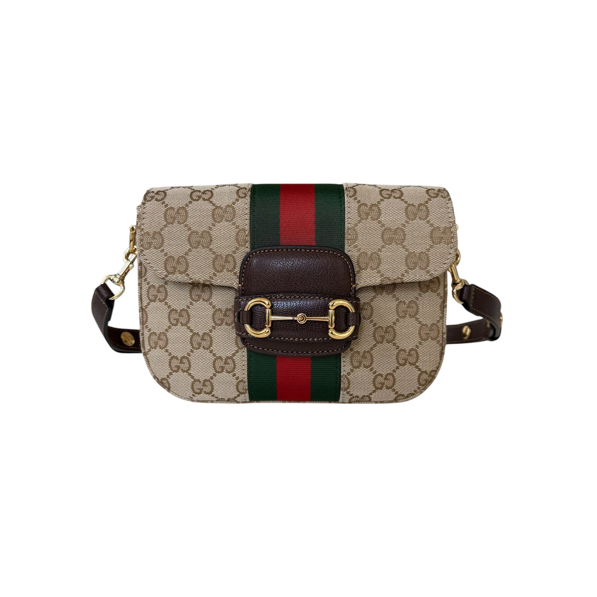 Gucci borsa a spalla Horsebit 1955