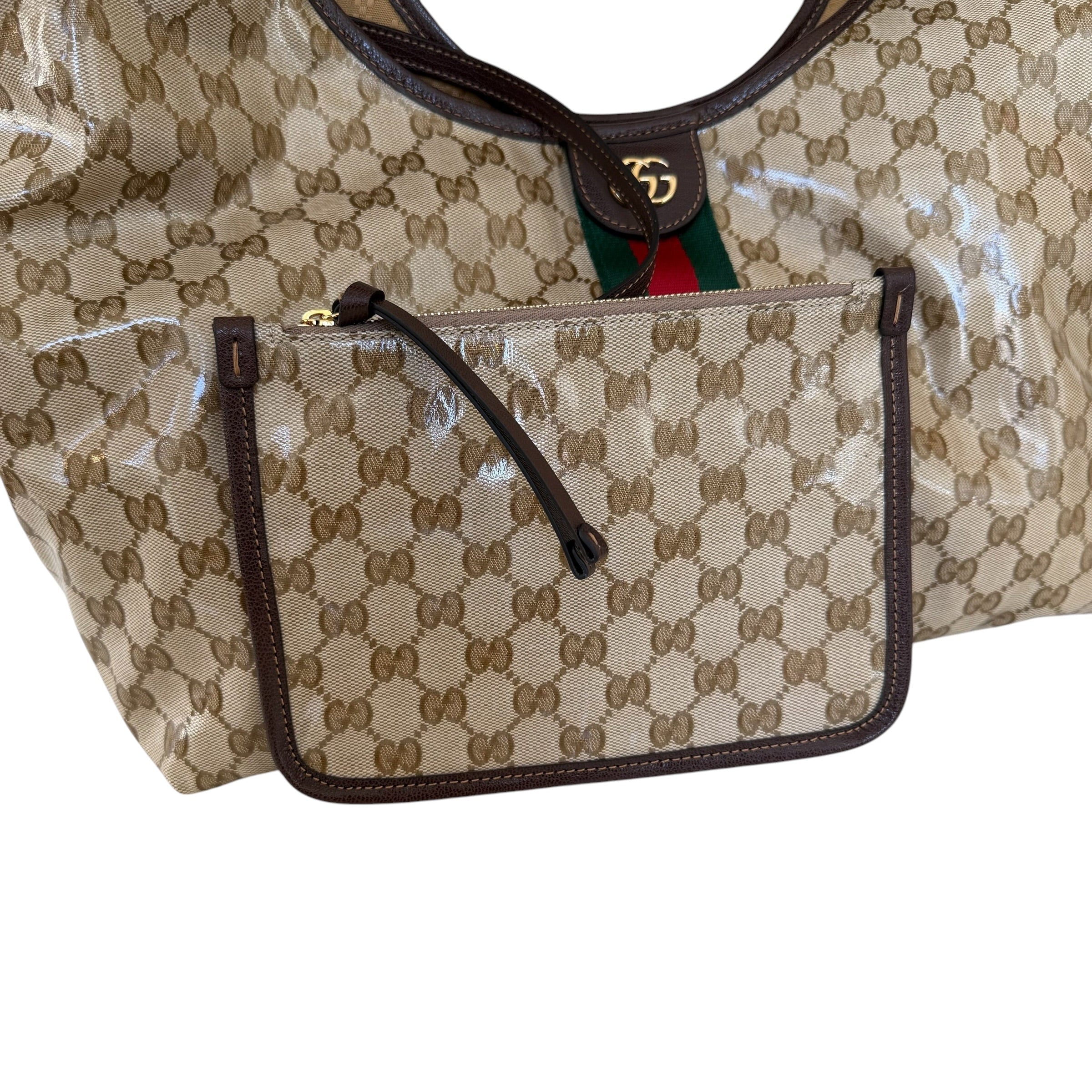 Gucci borsa shopping Giglio grande
