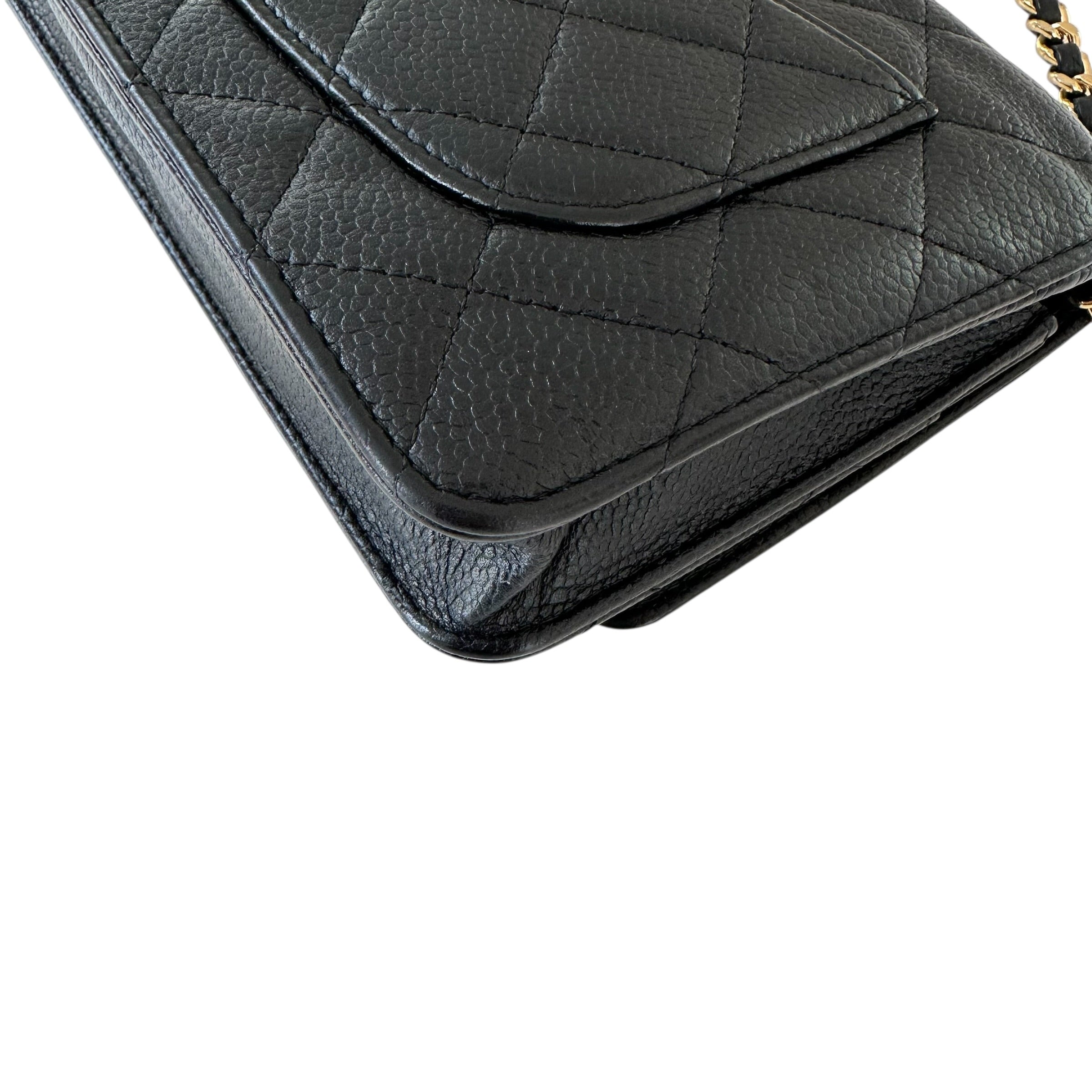 Chanel portafoglio con catena classico