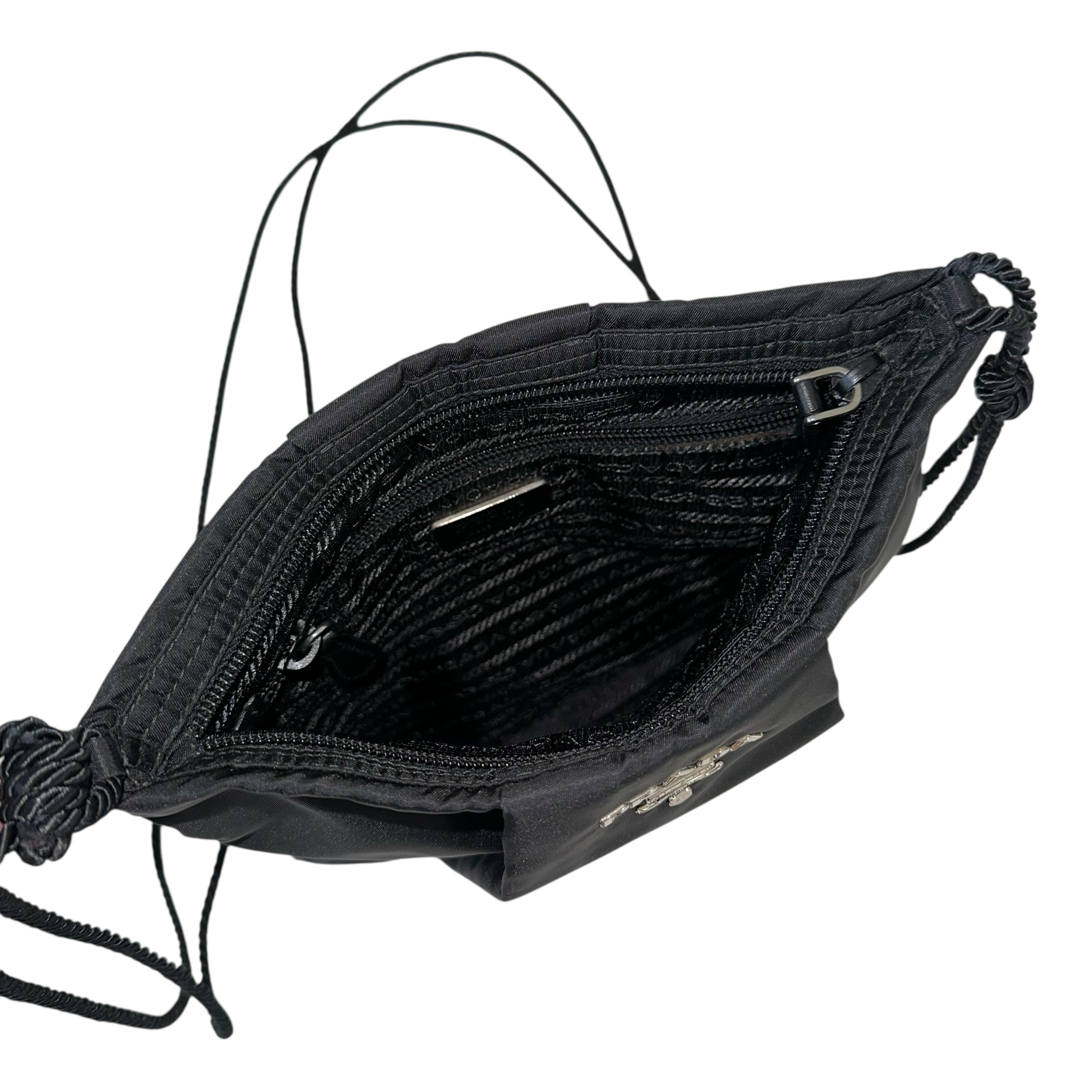 Prada borsa a tracolla in nylon