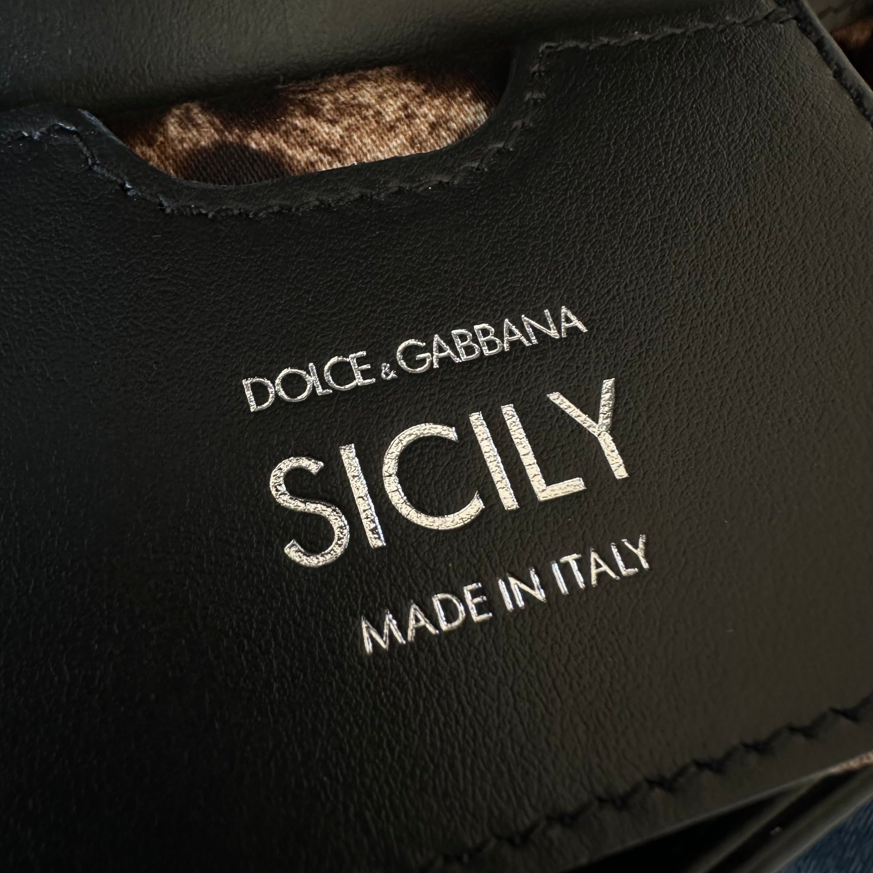 Dolce & Gabbana borsa Sicily media
