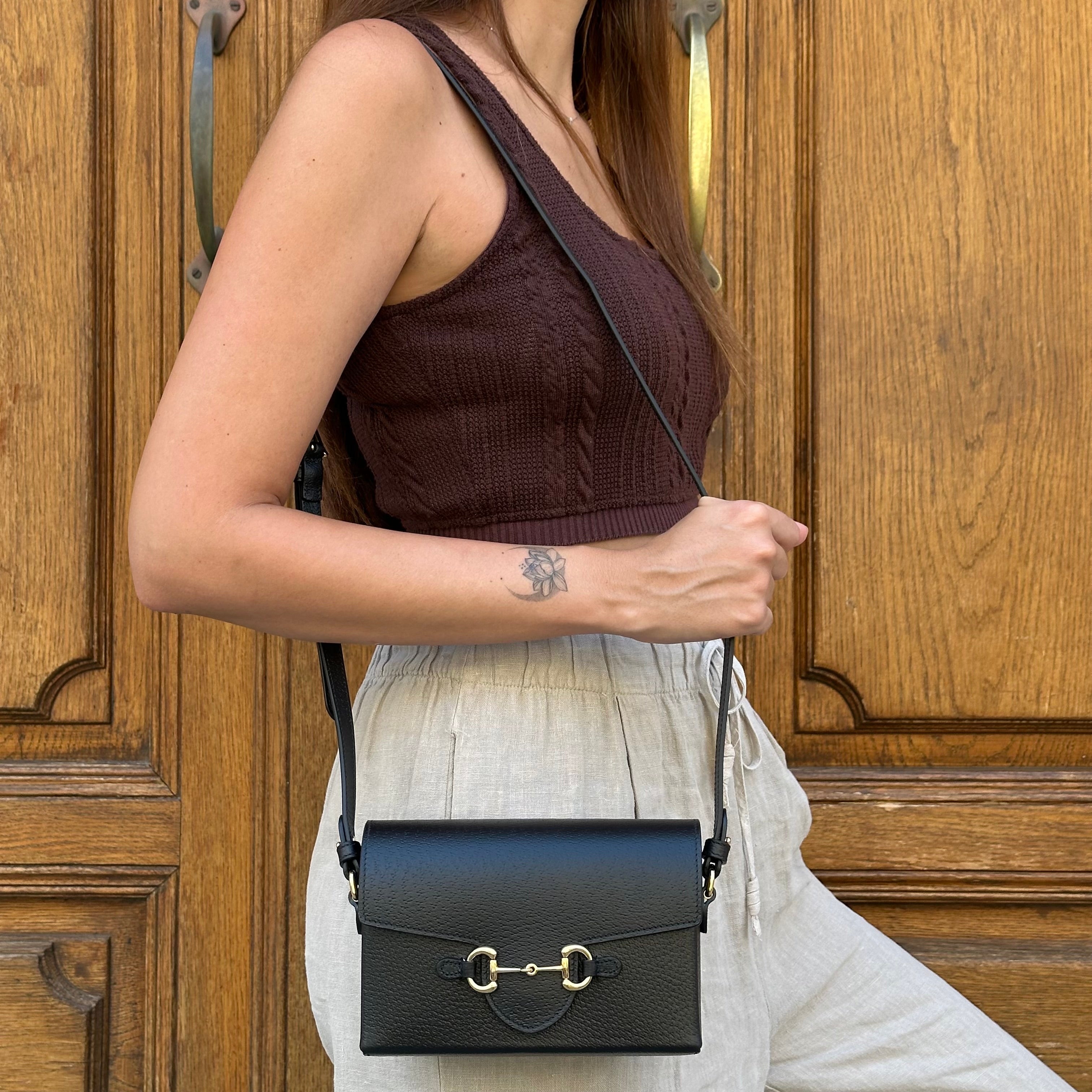 Gucci mini borsa a tracolla Horsebit 1955