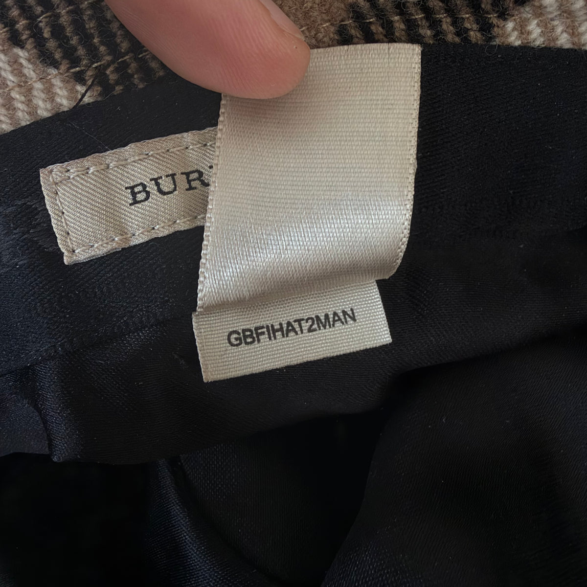 Burberry cappello da pescatore